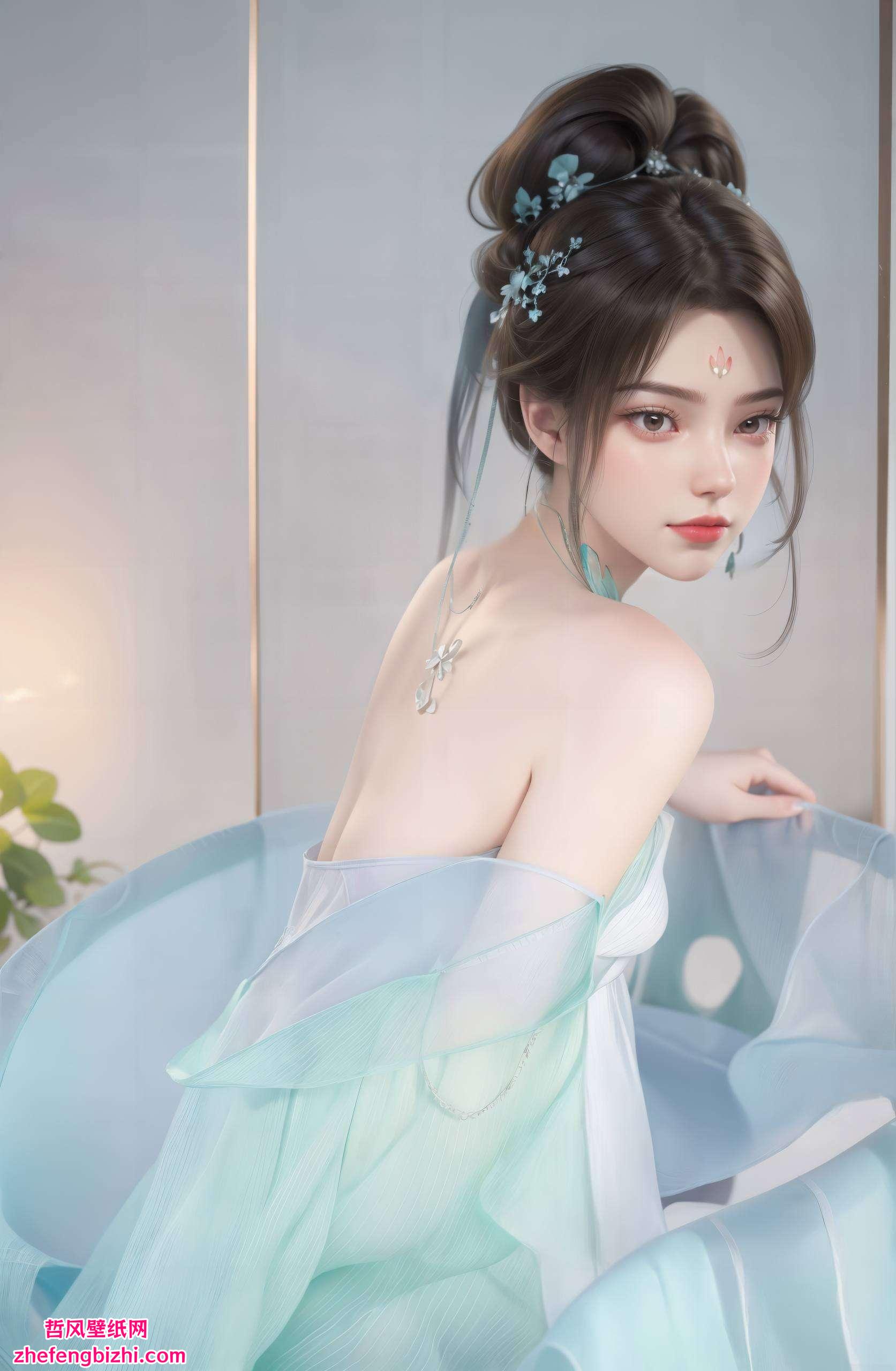 融合国漫之美细腻笔触勾勒国漫女神风采