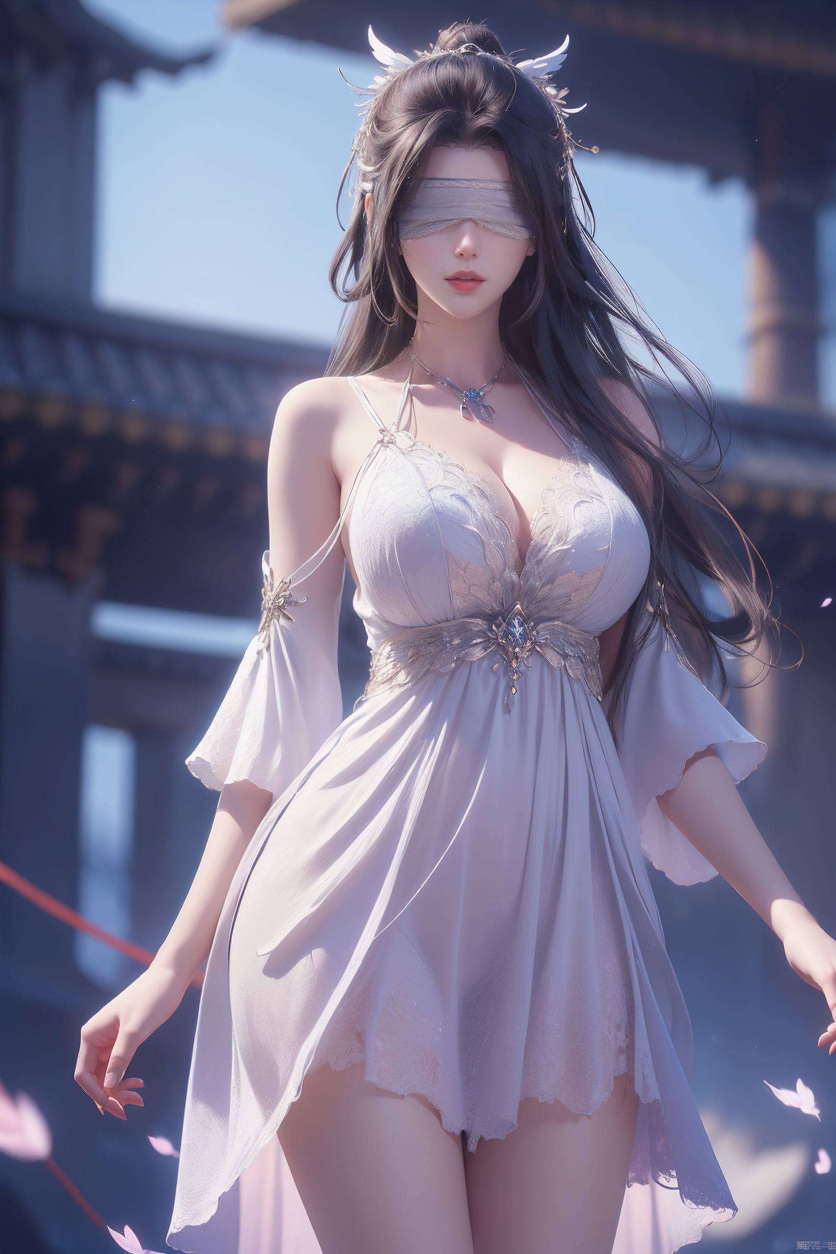 而笑容中又带着一丝调皮这可不是一般的国漫女神