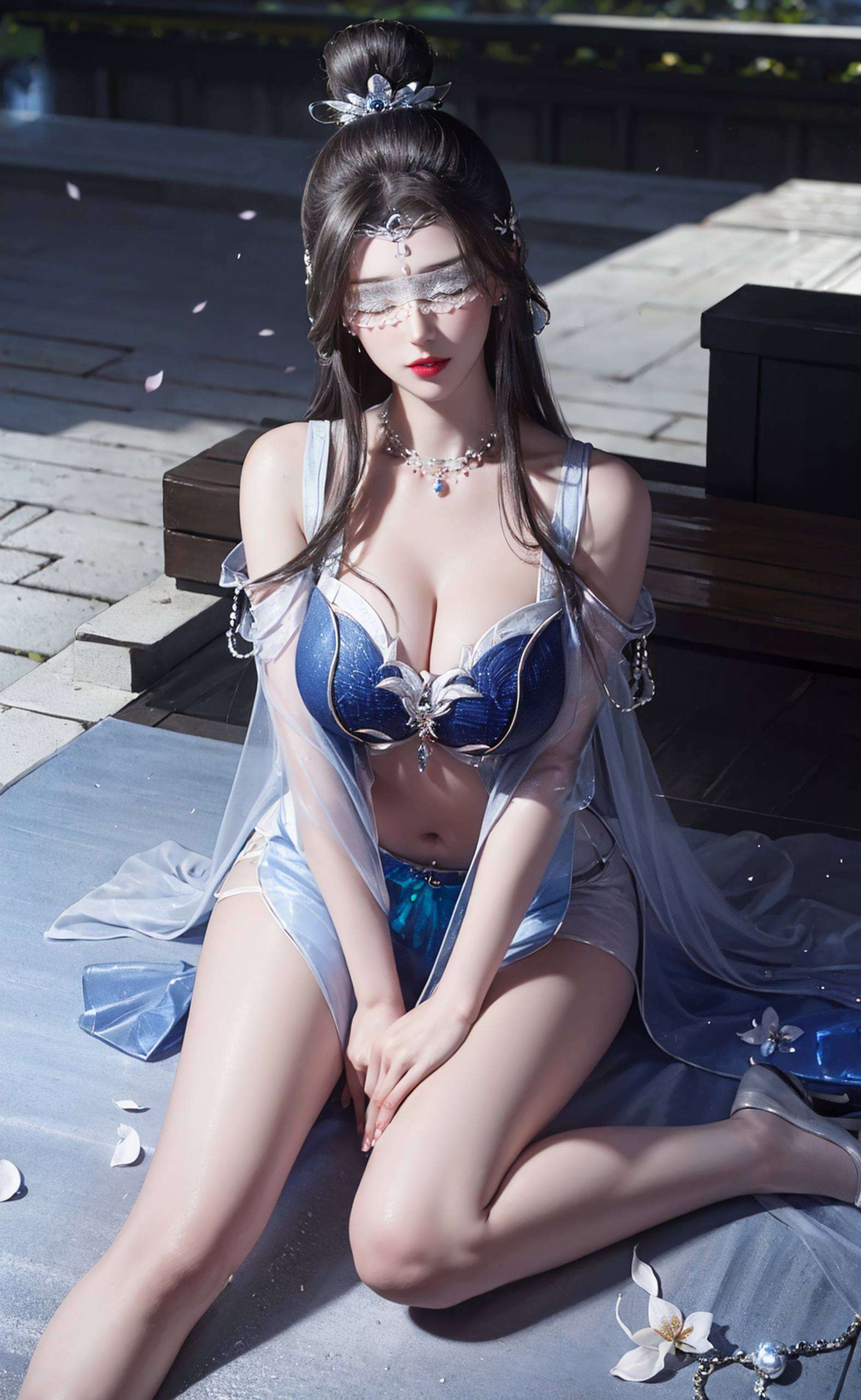直接在你眼前翩翩起舞不仅是装饰