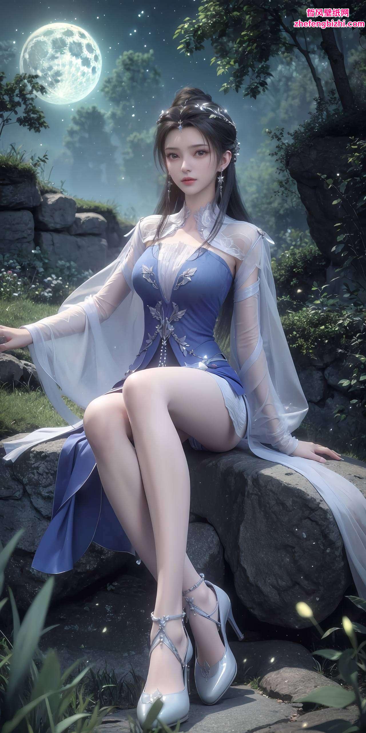 更是国漫女神的魅力展现这款高清壁纸
