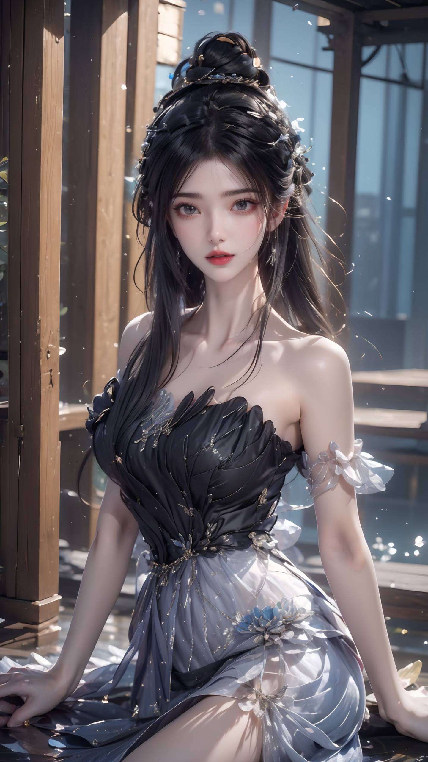 成为了无数粉丝心中的女神置身于玄幻世界