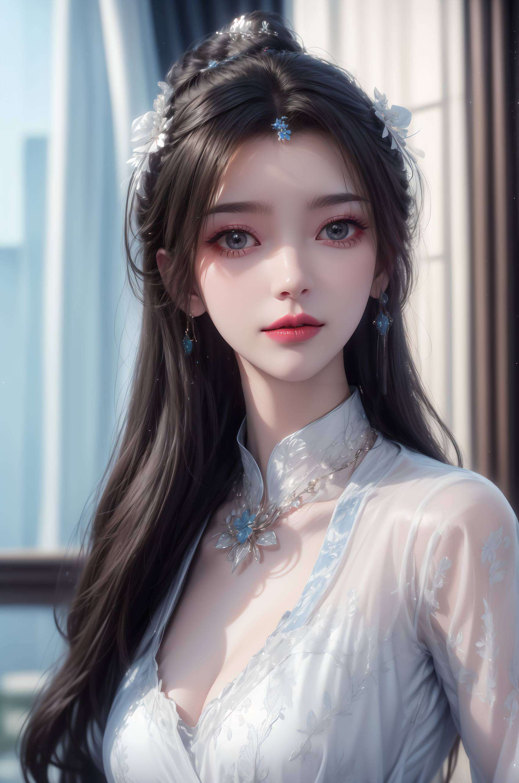让你的电脑也沐浴在国漫美女的光辉中让人一见难忘呢？这不