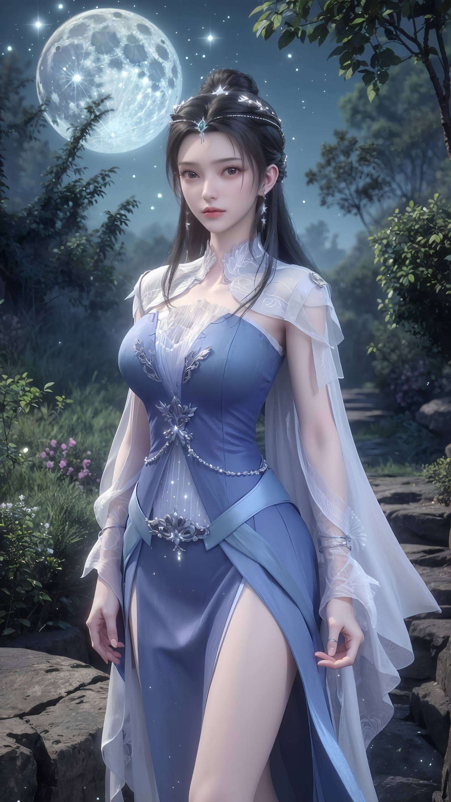 更彰显了动漫女神们的风采为你的电脑桌面增添一份别样的韵味