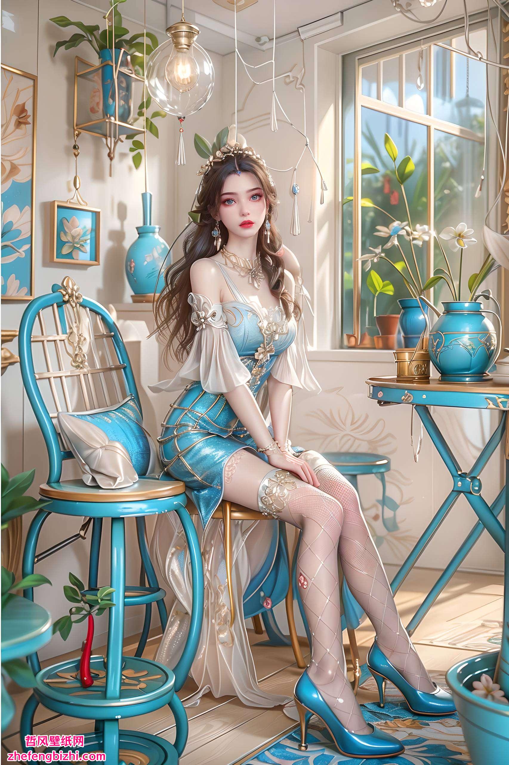 还有那么一点点小调皮呢！🌸 在玄幻的国漫世界里“嘿