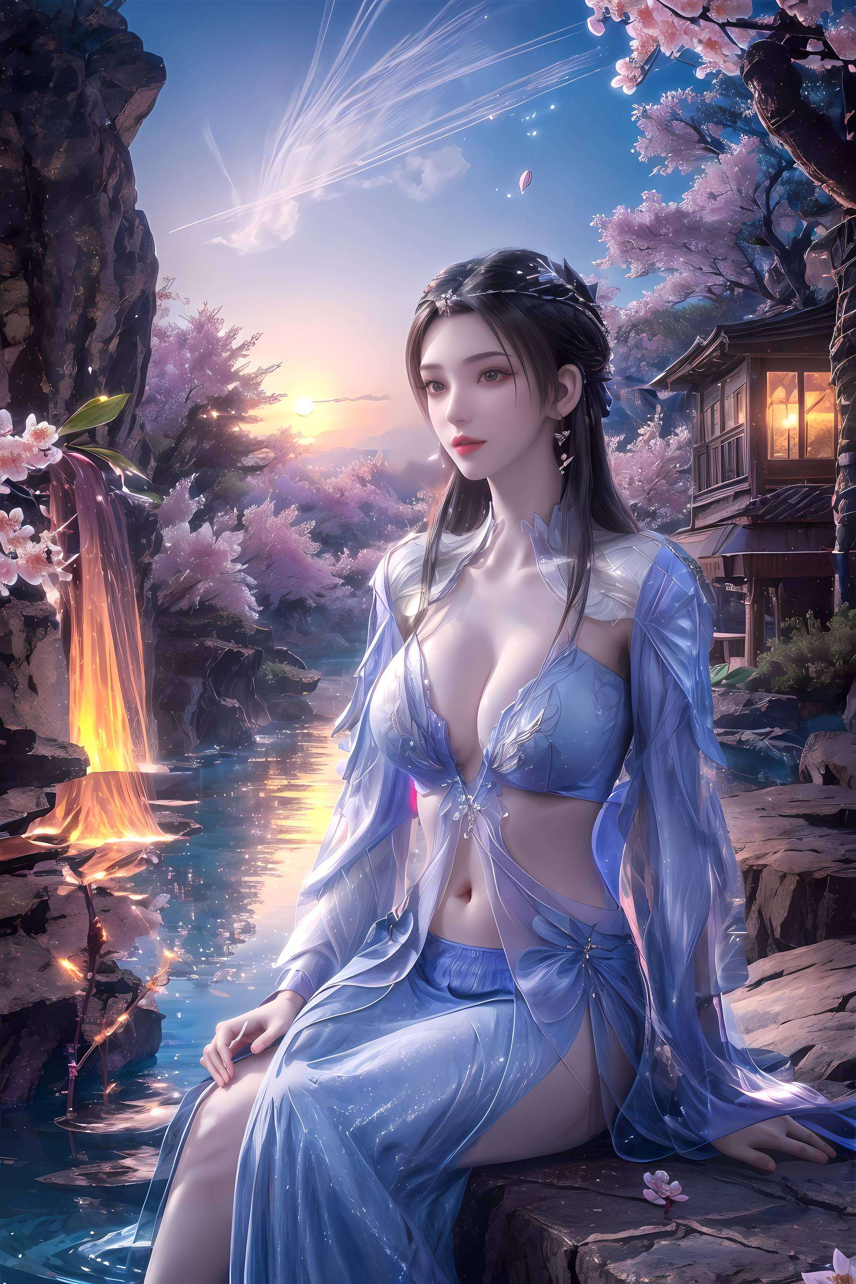 既有仙逆中的玄幻气质快来收下这份pc可爱壁纸