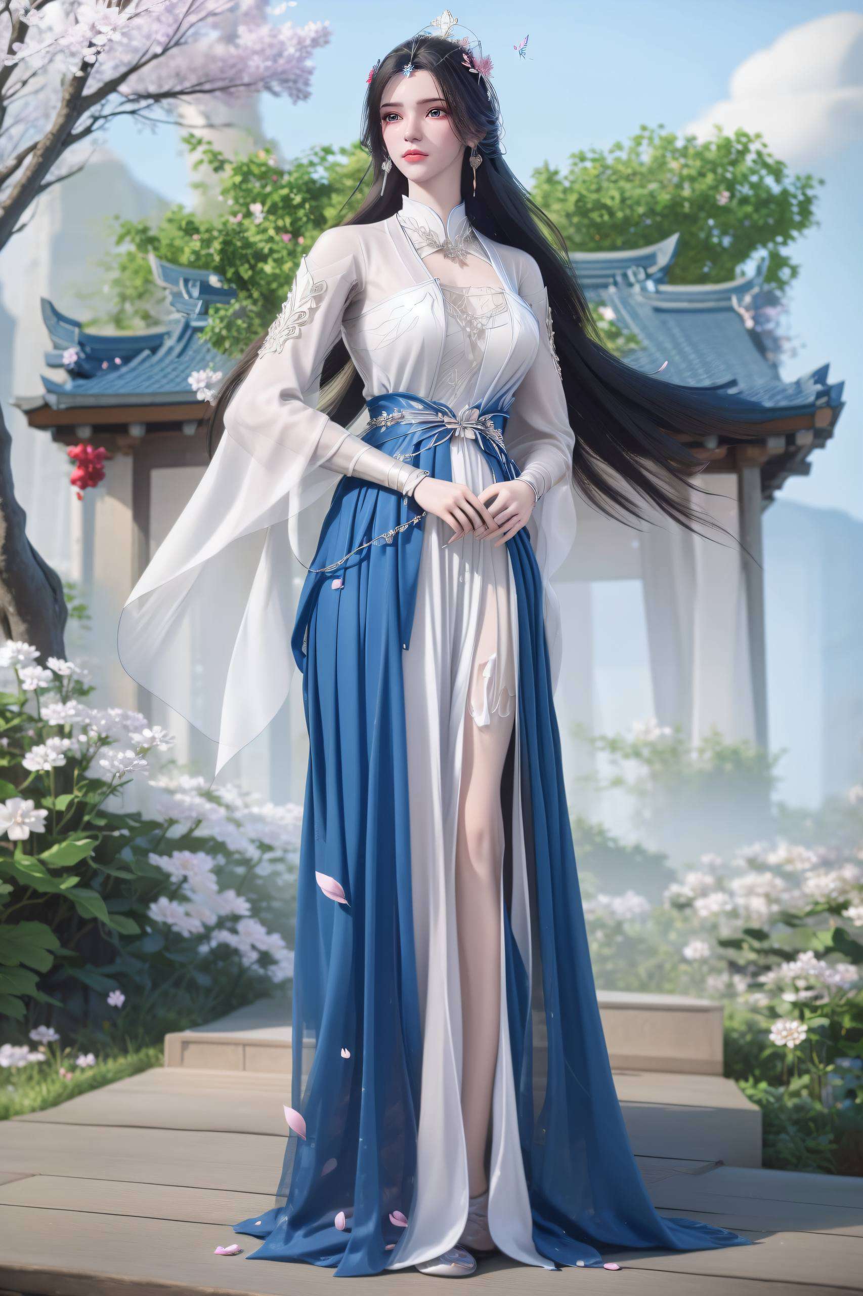 她的倩影化作电脑壁纸🌟【国漫壁纸】：作为国漫的忠实粉丝