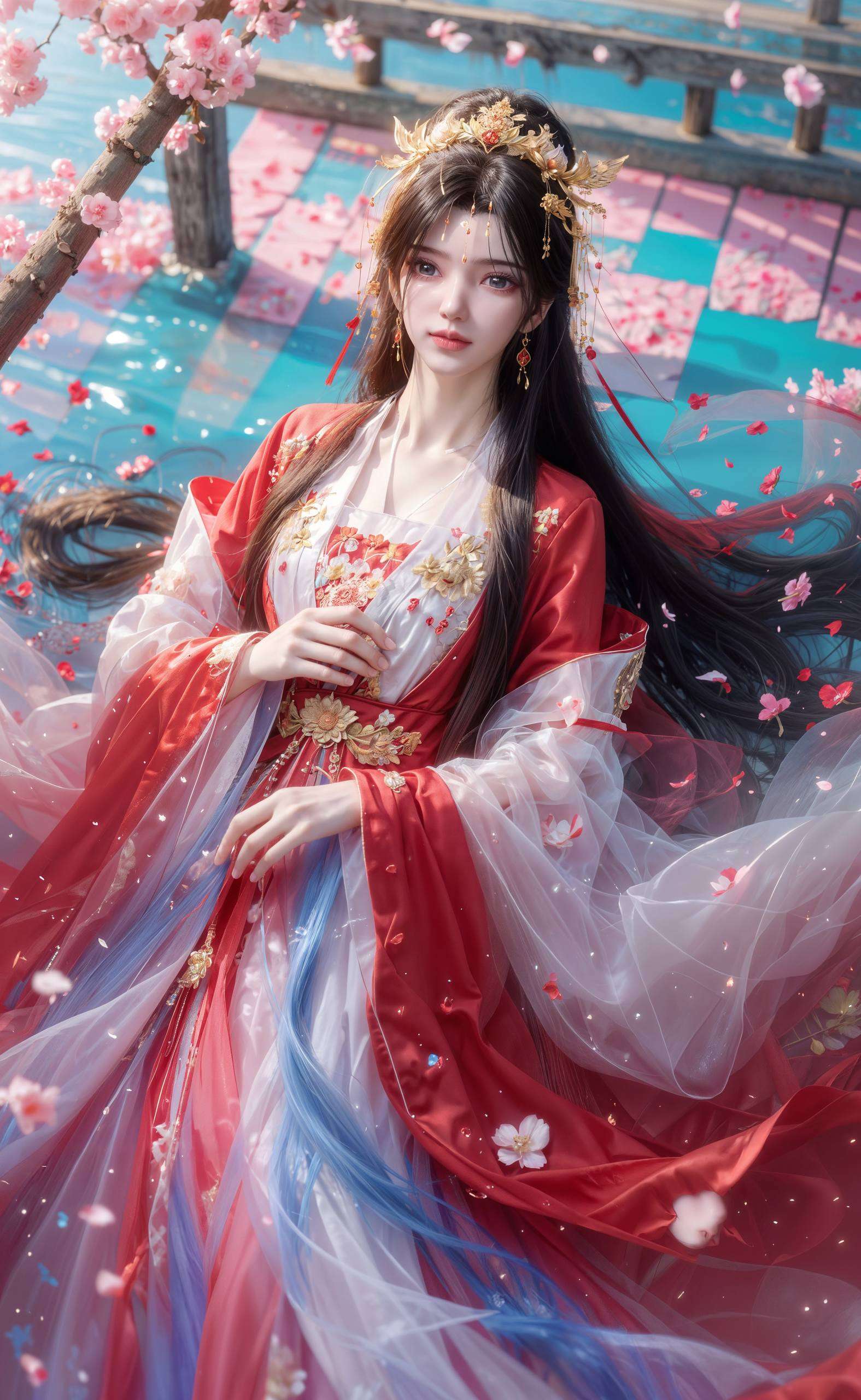 还有着满满的玄幻气质哦让你的电脑瞬间变成国漫女神的专属展示台