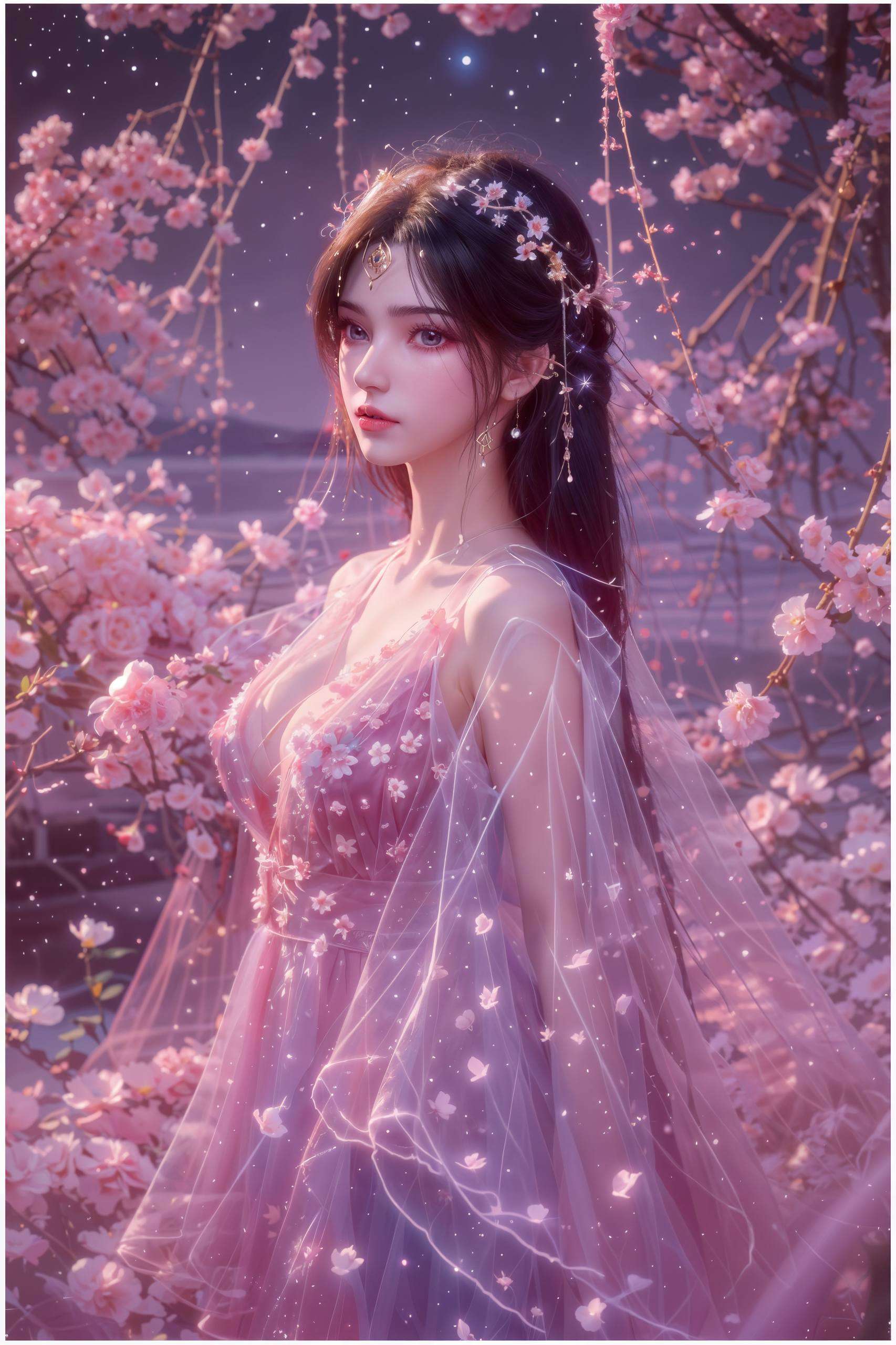 将她的美丽与玄幻气质完美融合每一次的超清电脑壁纸更新