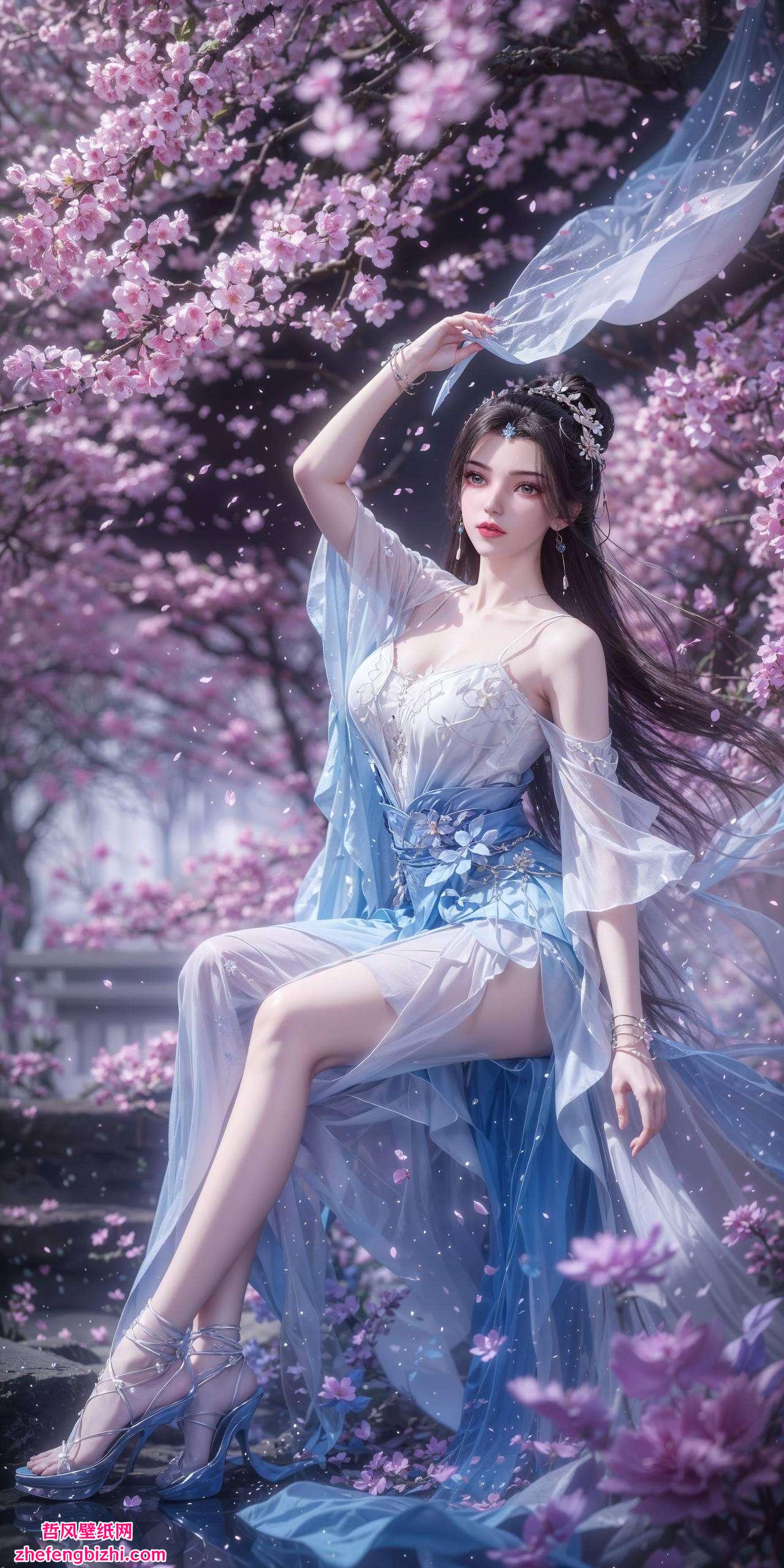 萌化你的电脑屏幕啦！👗✨ 从仙逆的世界穿越而来她不仅美得让人心动