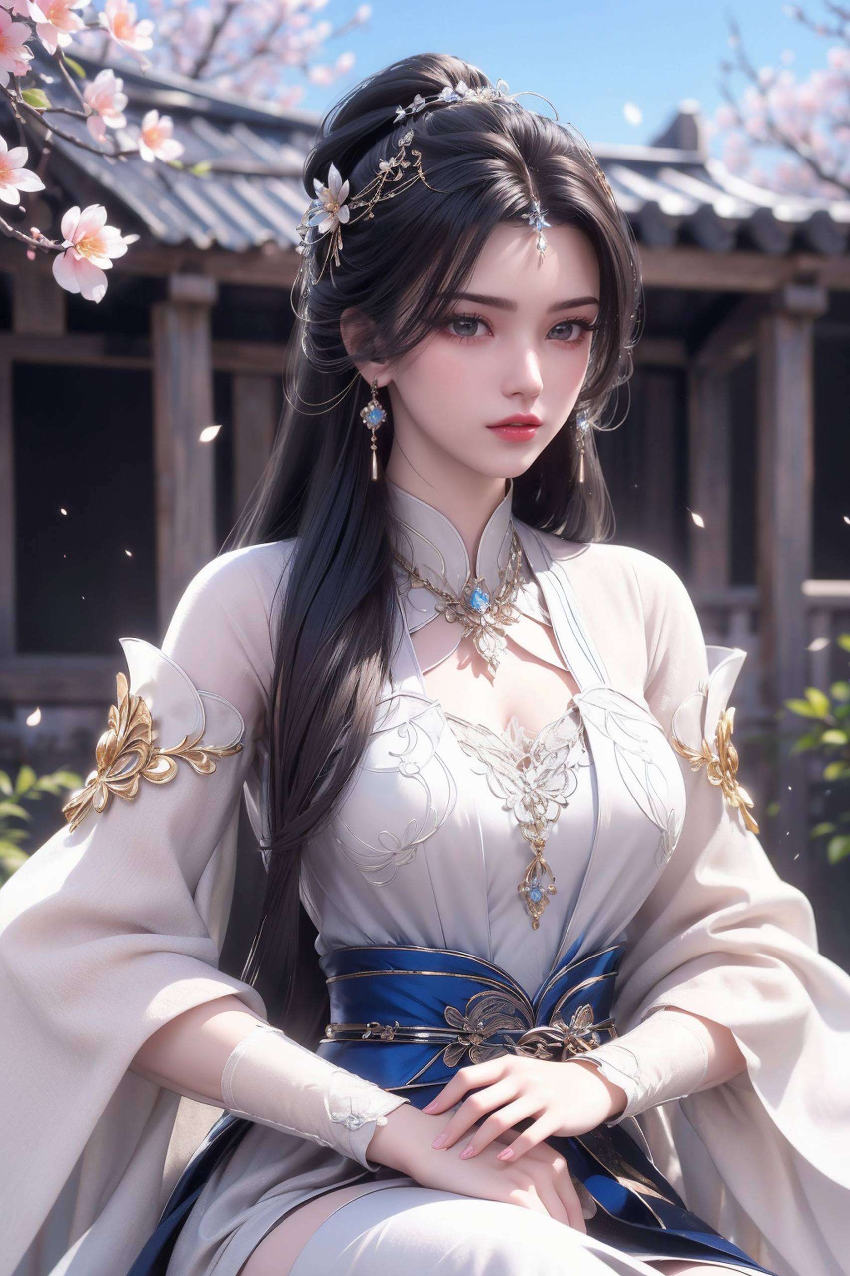 成为国漫女神的展示窗口吧！让人羡慕嫉妒恨啊！快来拿走这款免费的可爱壁纸
