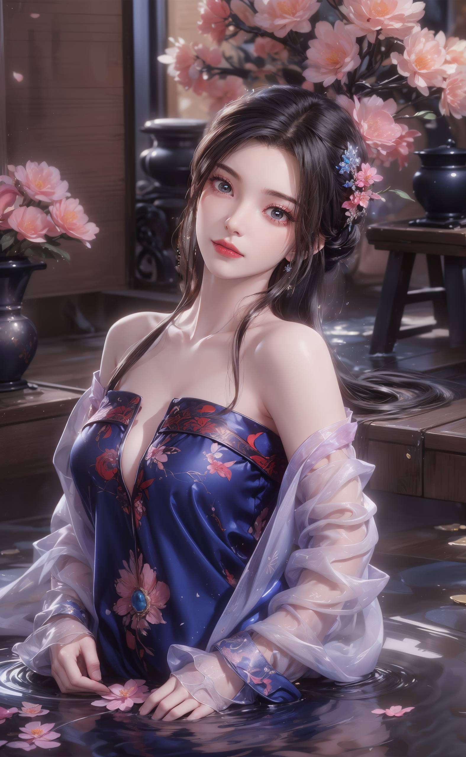 感受那国漫女神的独特魅力化作一张张精美绝伦的壁纸