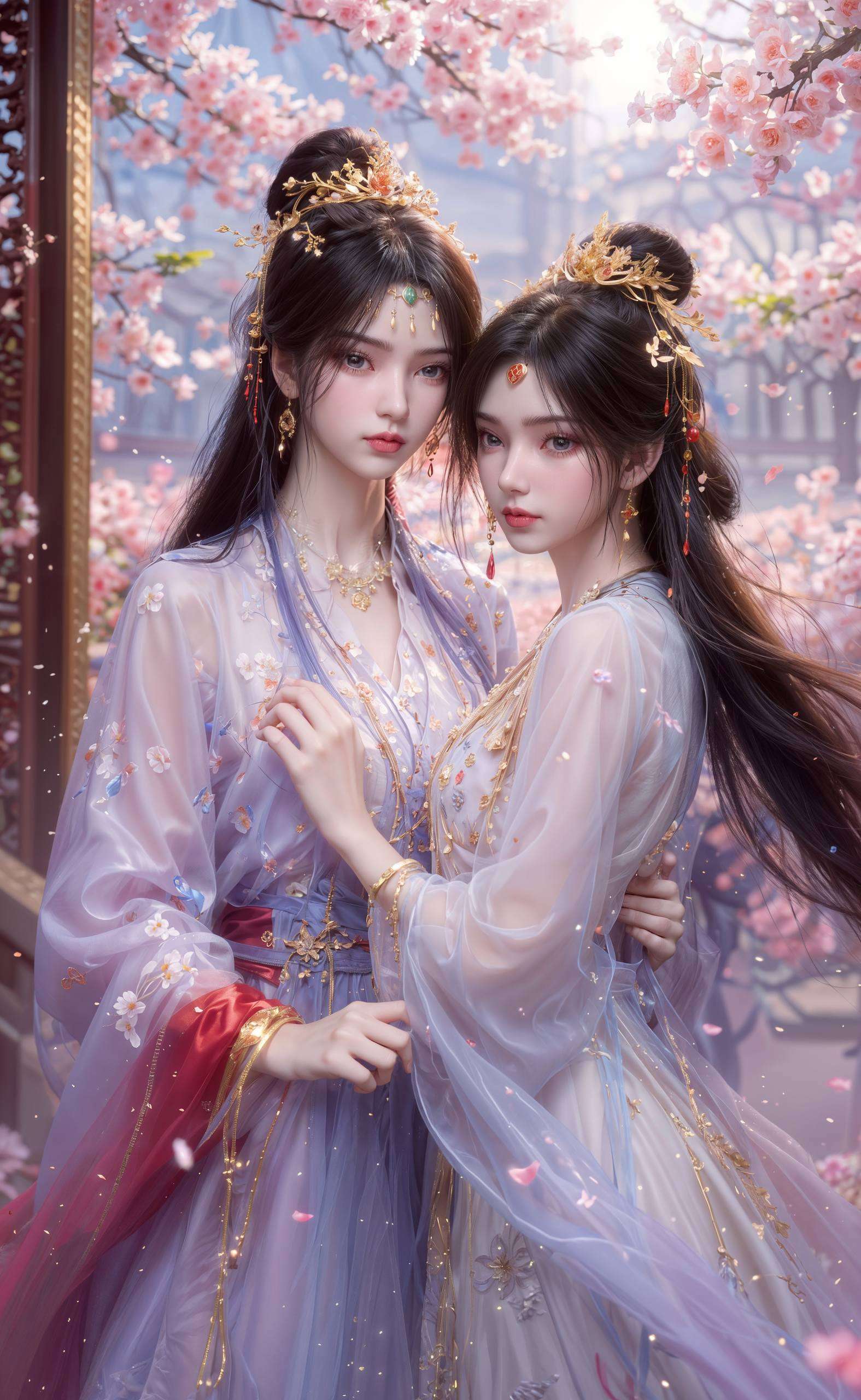 她那如仙子般的高雅气质快来收藏这份独特的国漫之美吧！