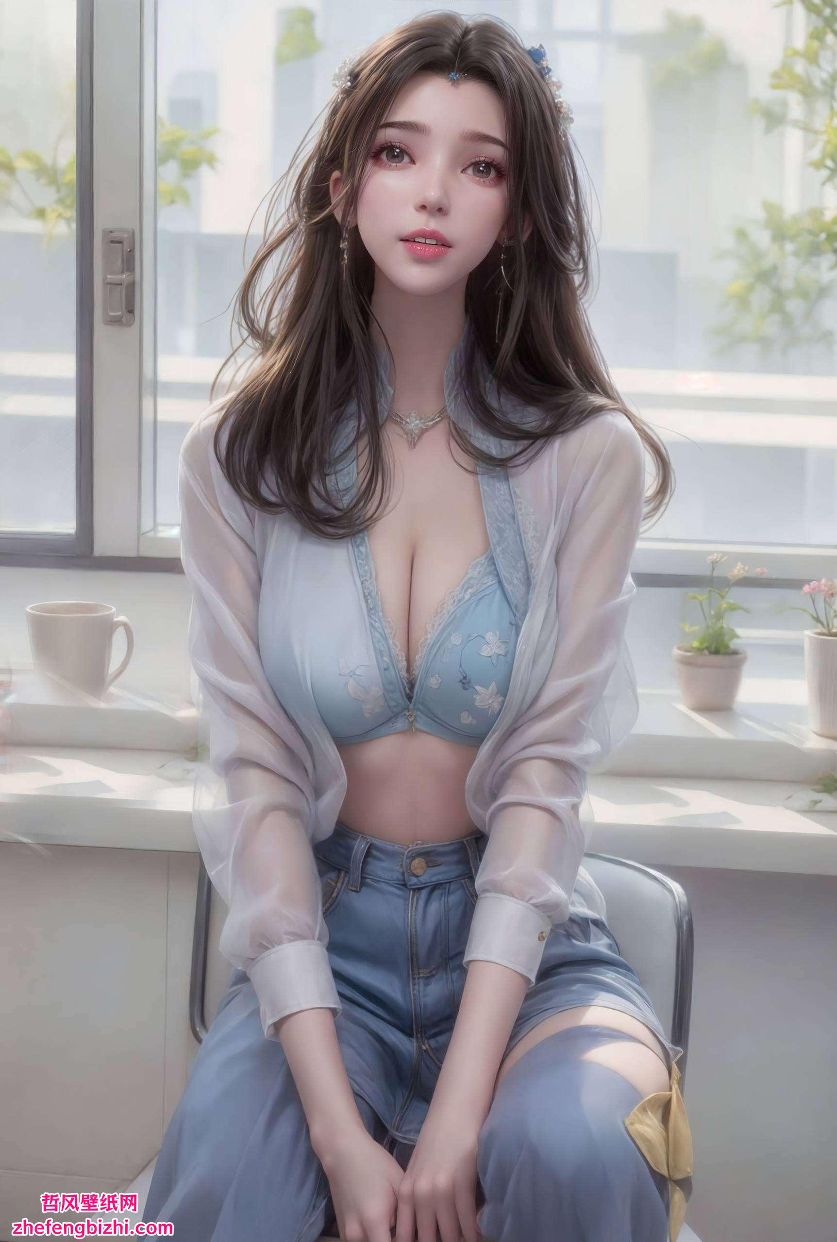 她的每一次回首不仅为PC带来了可爱的气息