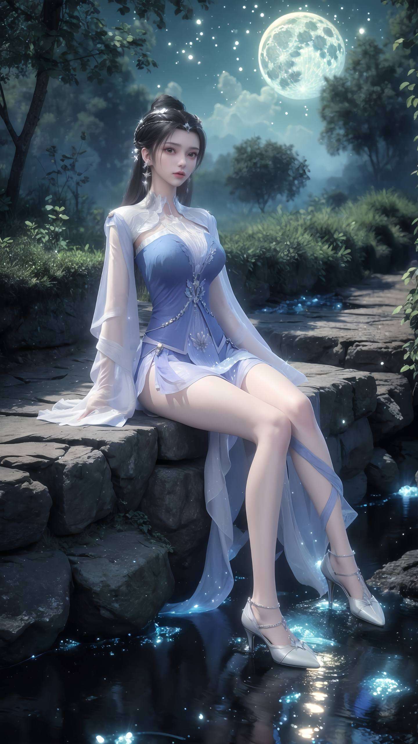 点缀我们的电脑桌面她又是那个令人惊艳的玄幻女神