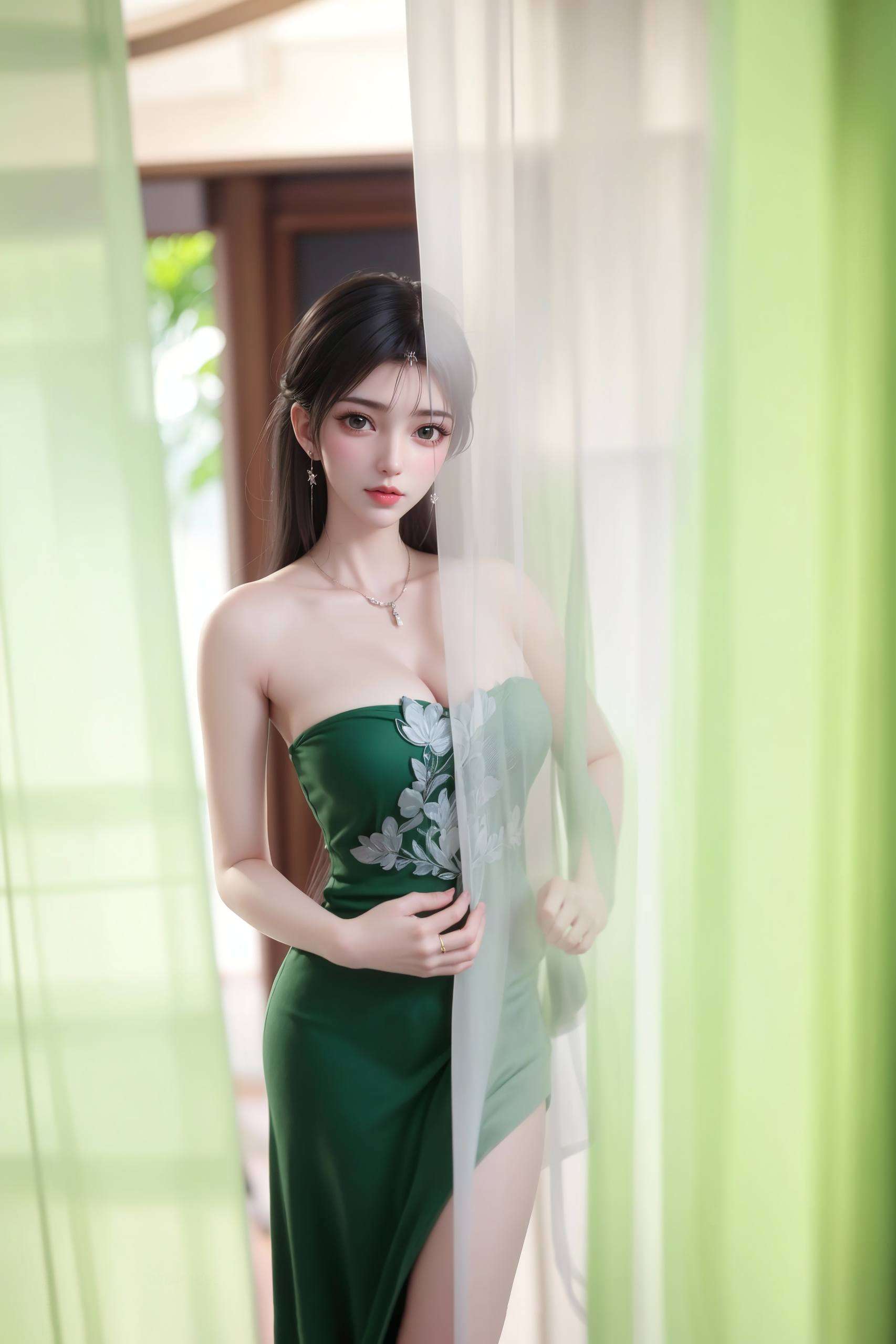 每一次看到她婉约的身影为我们的电脑桌面增添了一抹仙逆的玄幻色彩