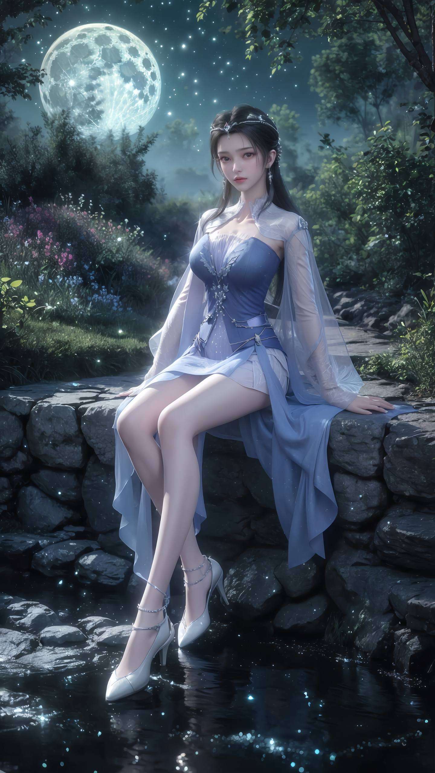 快来感受一下她的仙气与温柔一起和李慕婉共度浪漫时光吧！🌸🎉