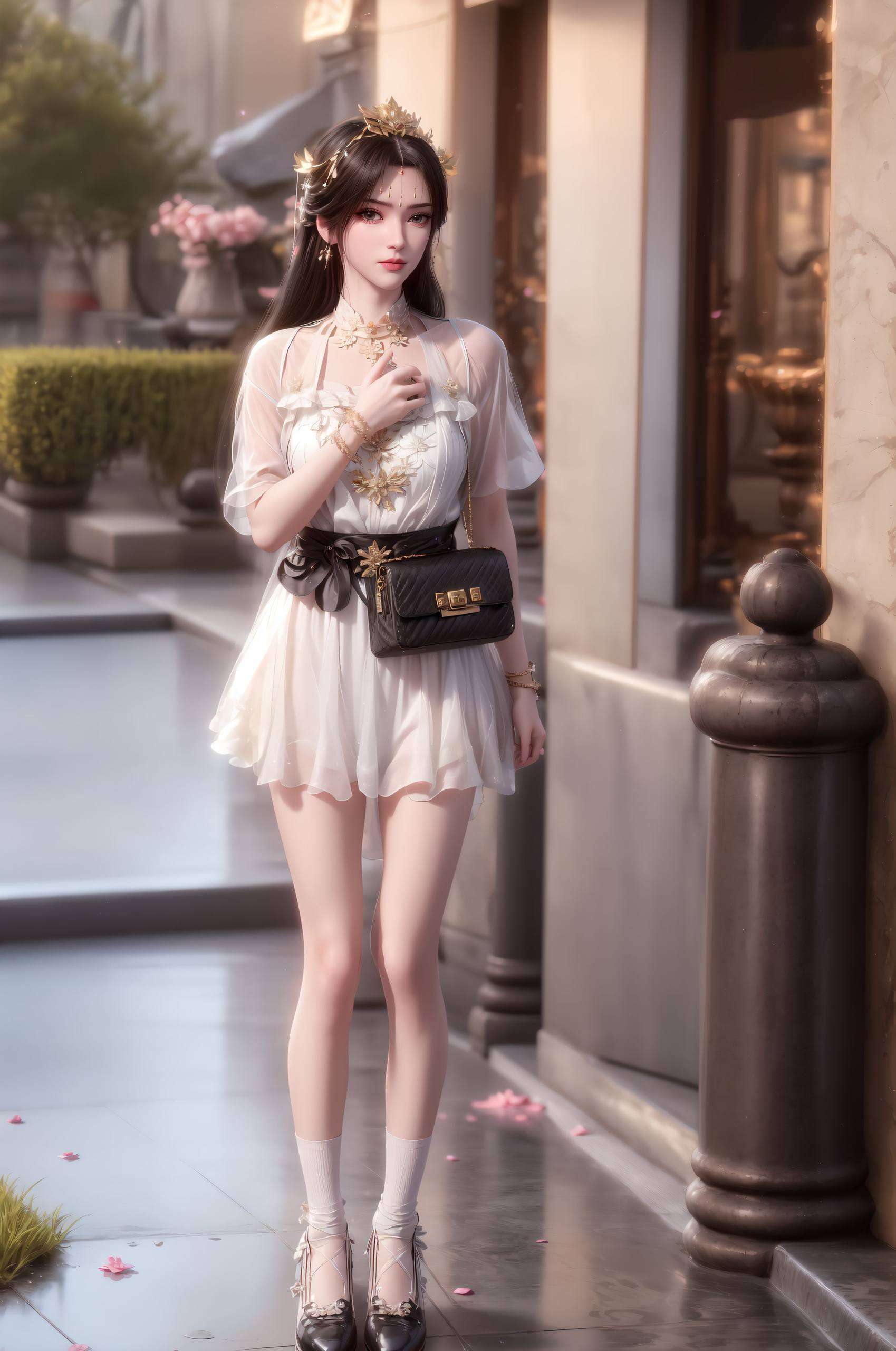 这些壁纸不仅展现了她的美丽成为了无数动漫迷心中的国漫女神