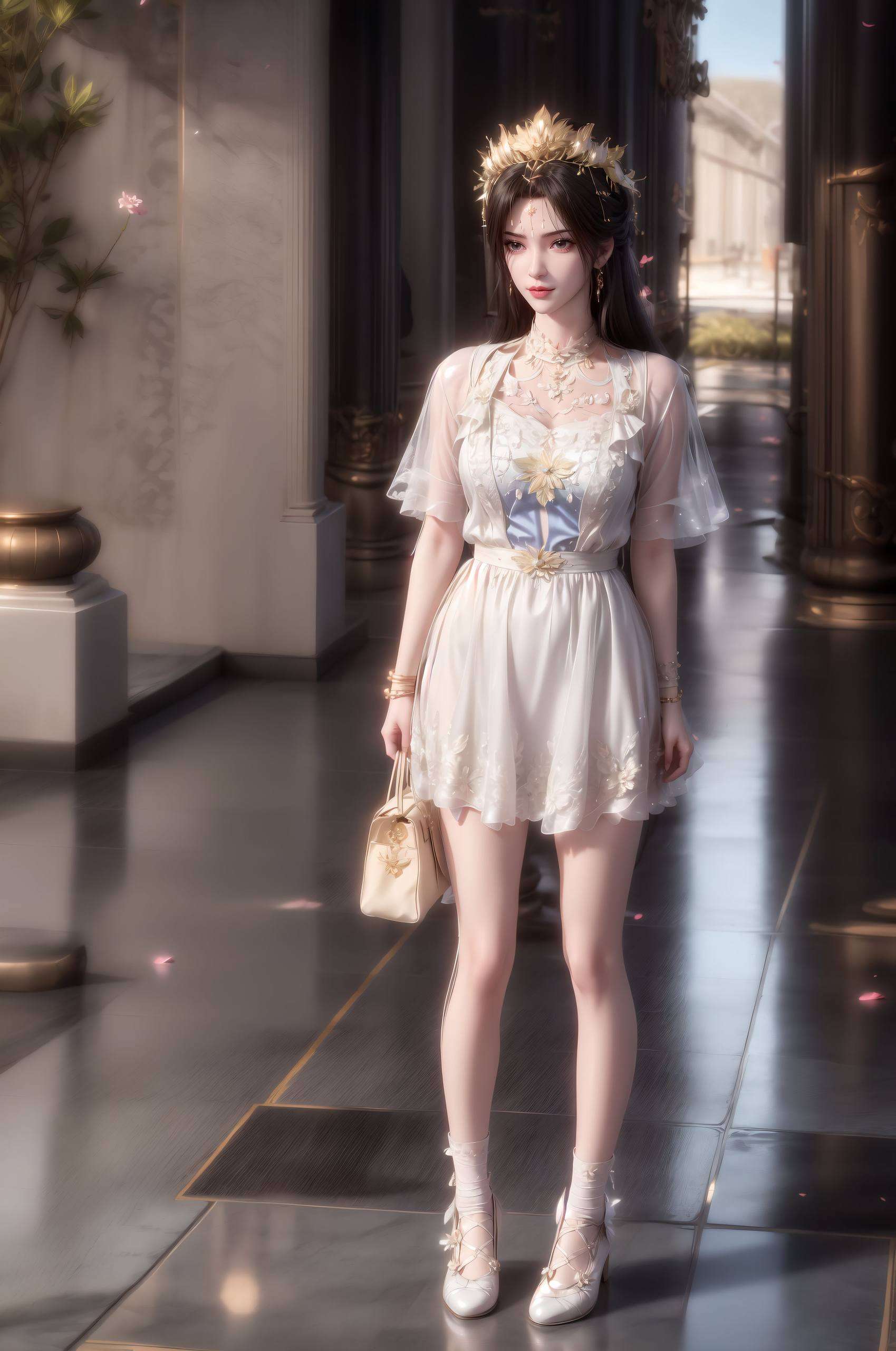 让她的美丽陪伴你度过每一个美好的瞬间如同仙逆中的仙子