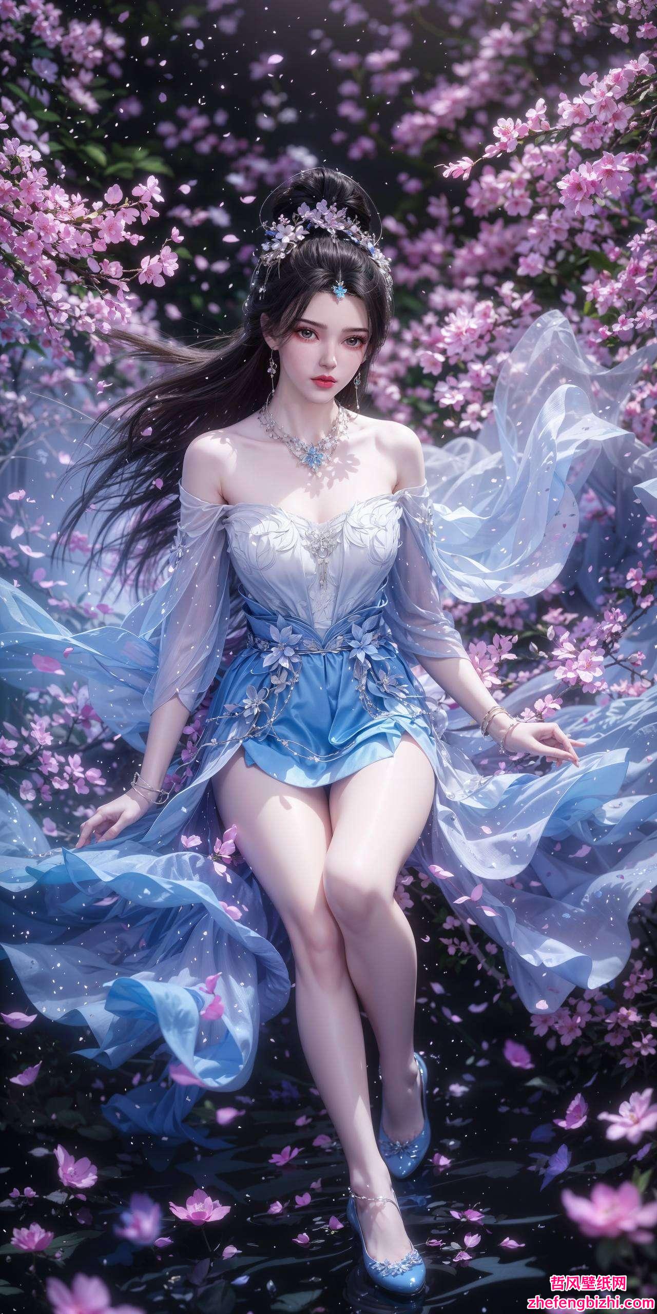 仿佛能穿越时空无疑是将国漫之美与动漫女神的风采完美融合