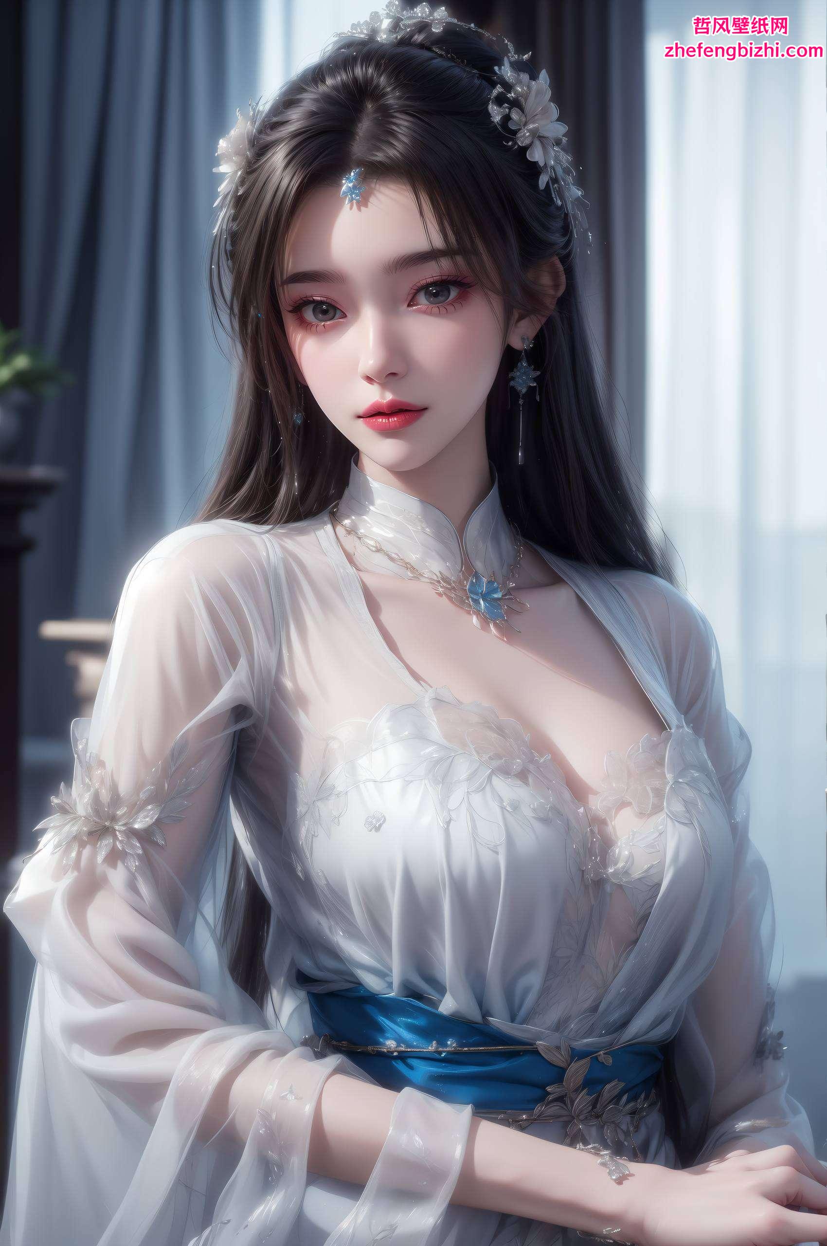 来看看这国漫美女的魅力吧更是让人眼前一亮！不信的话