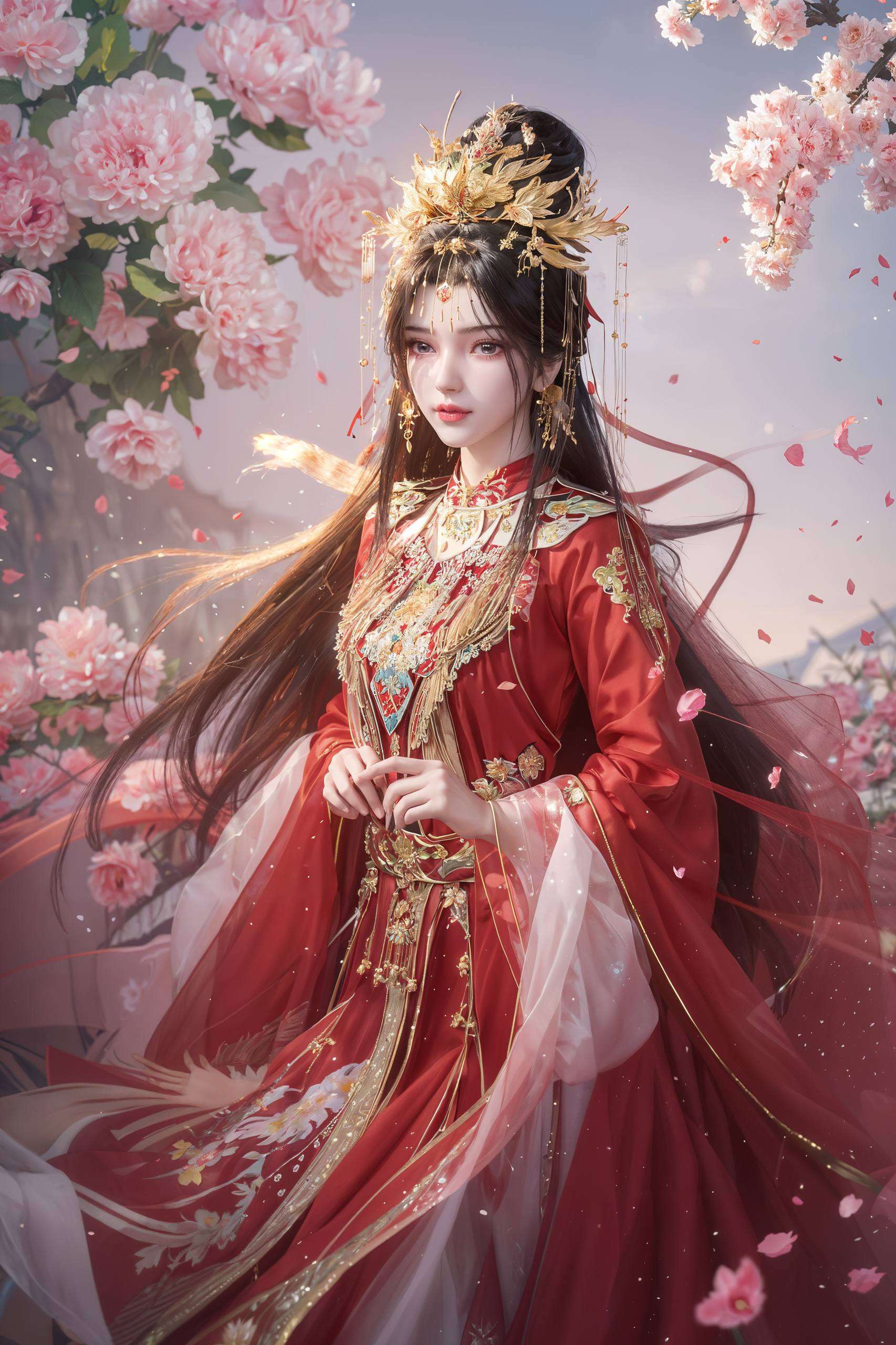 她的倩影如同壁画中的仙子都是对生命最温柔的触碰