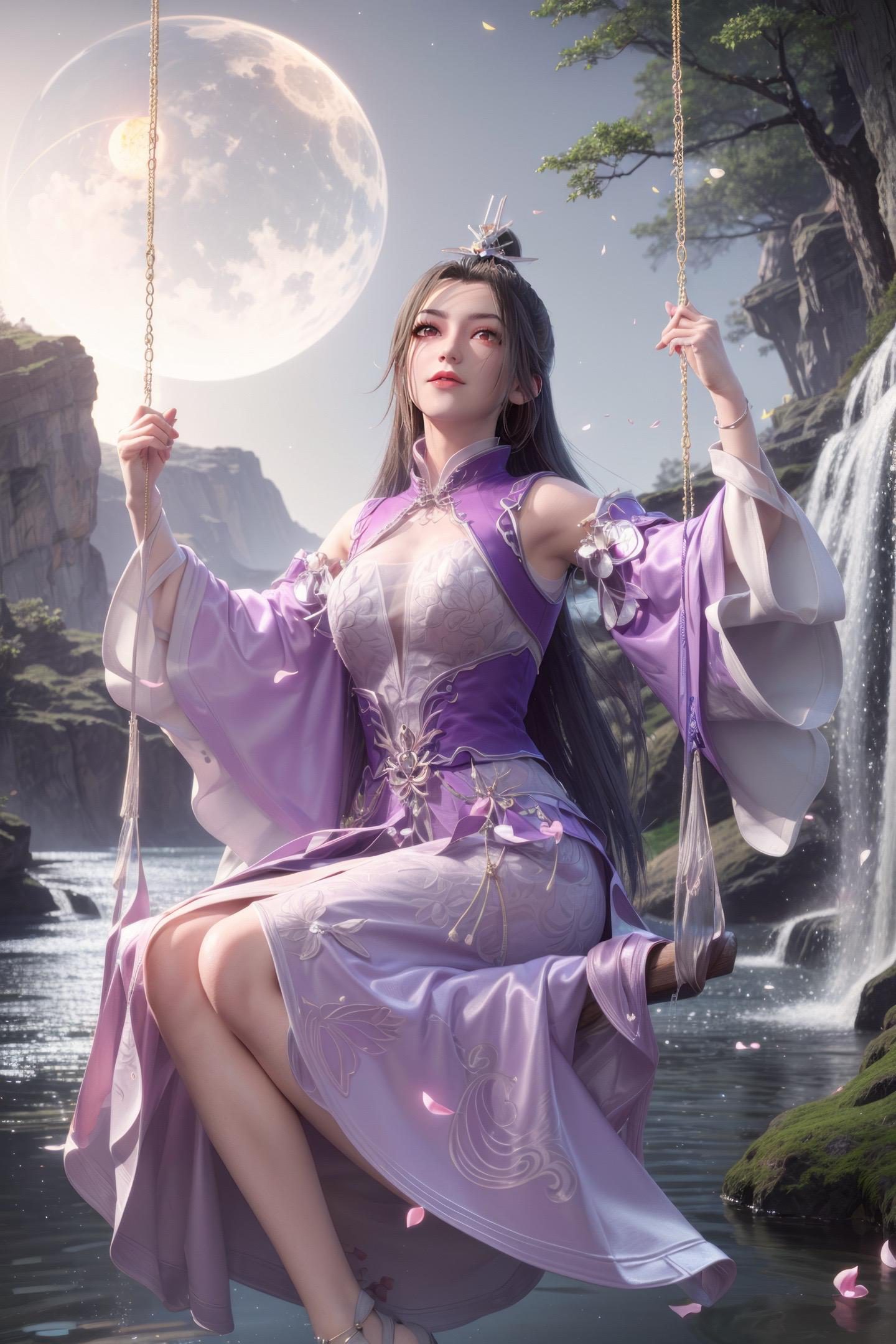 化作一幅幅高清手机壁纸都能感受到那份来自国漫美女的独特韵味