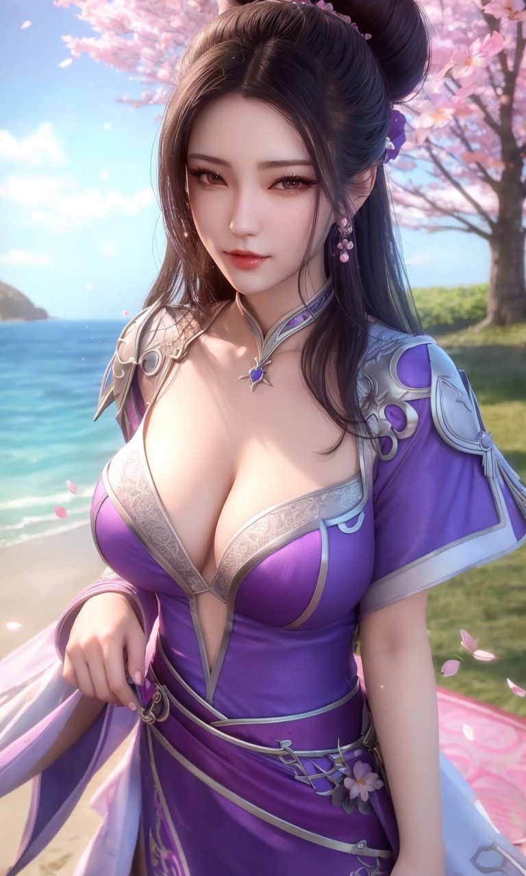 她的笑容中透露着不屈的坚韧她的眼神里藏着深深的智慧