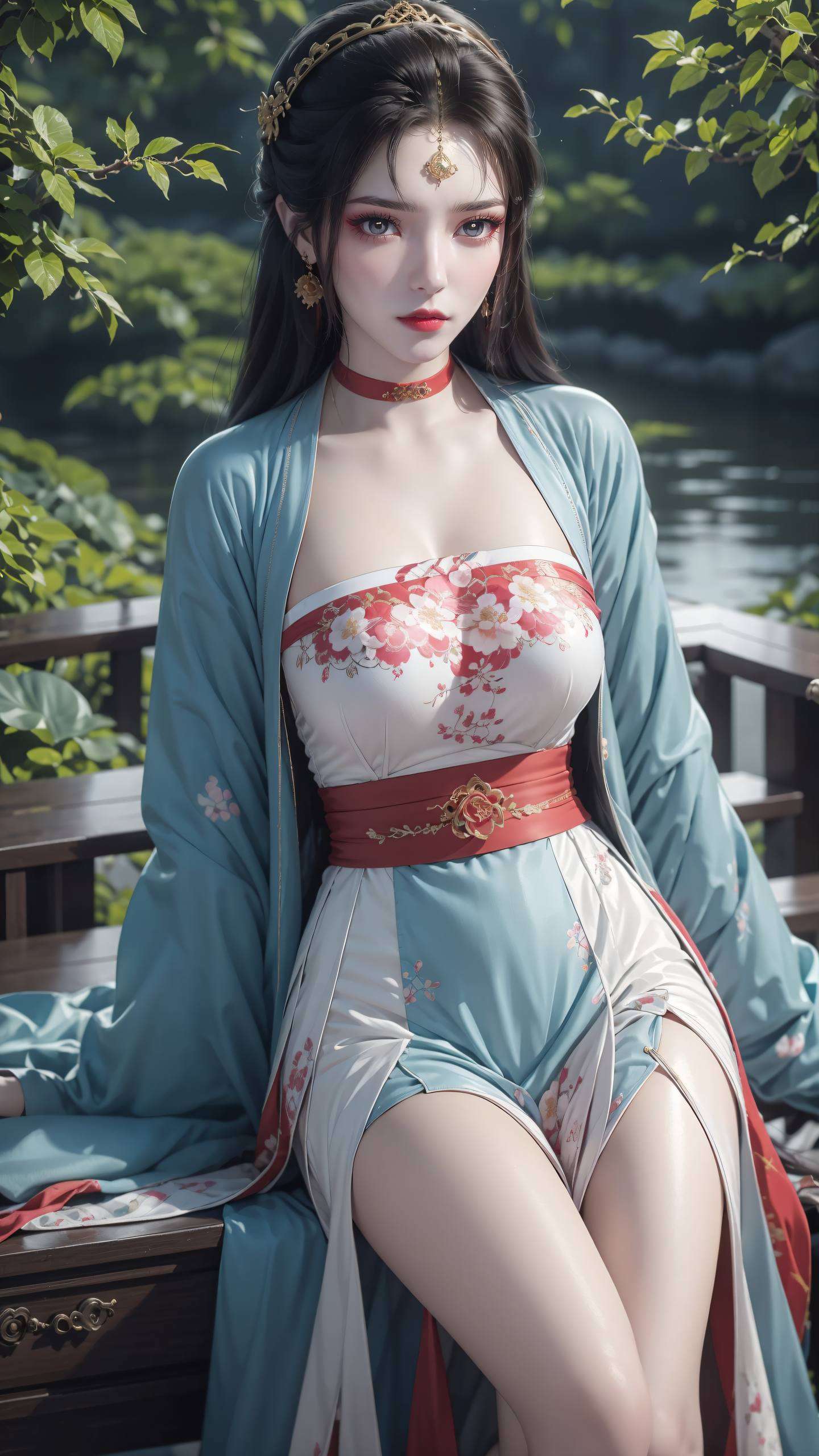 国漫美女的魅力在此绽放高清画质捕捉国漫女神的灵动之美