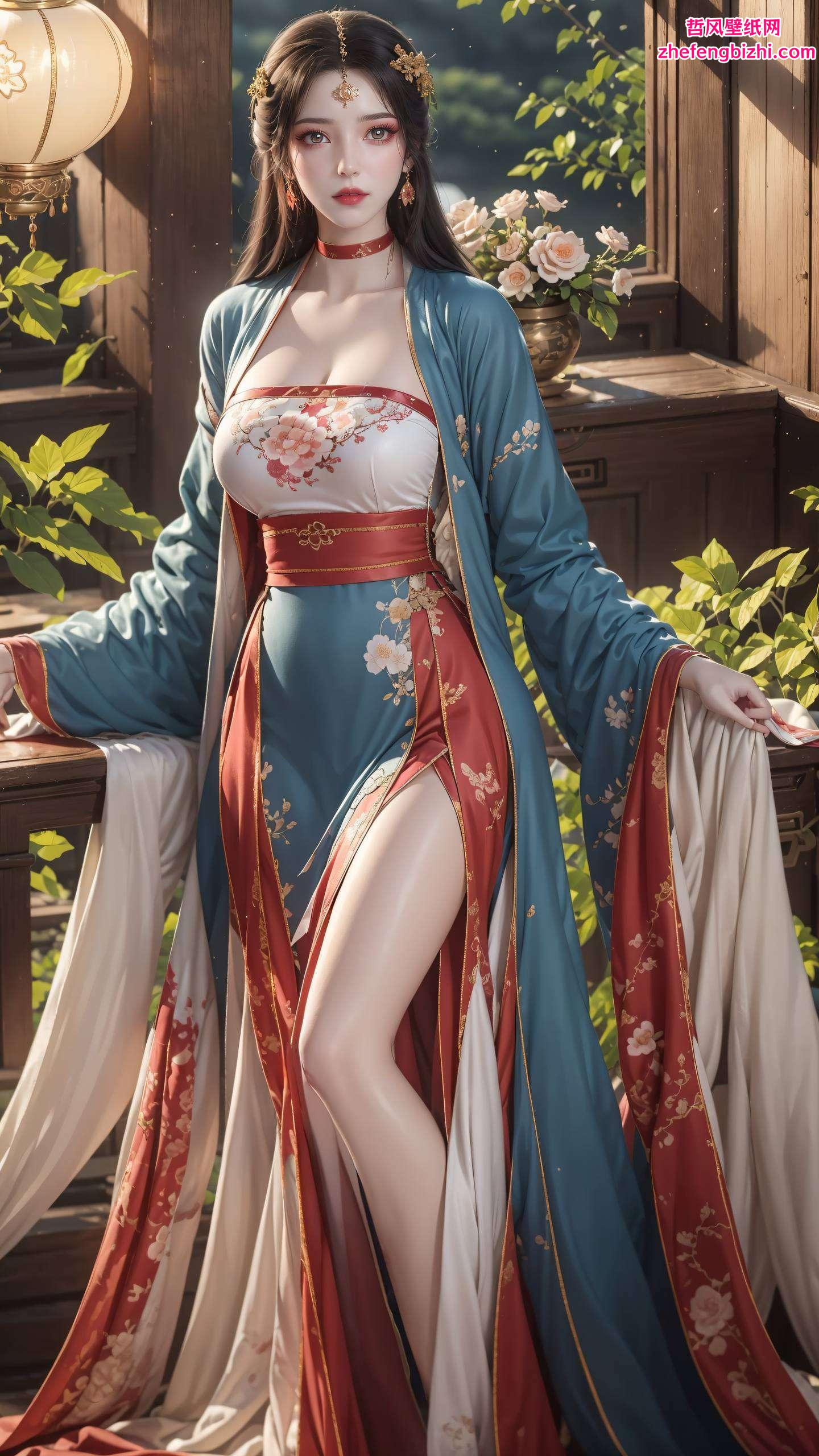 沉浸在国漫的魅力之中国漫女神的灵动神态与动漫美女的细腻情感交织