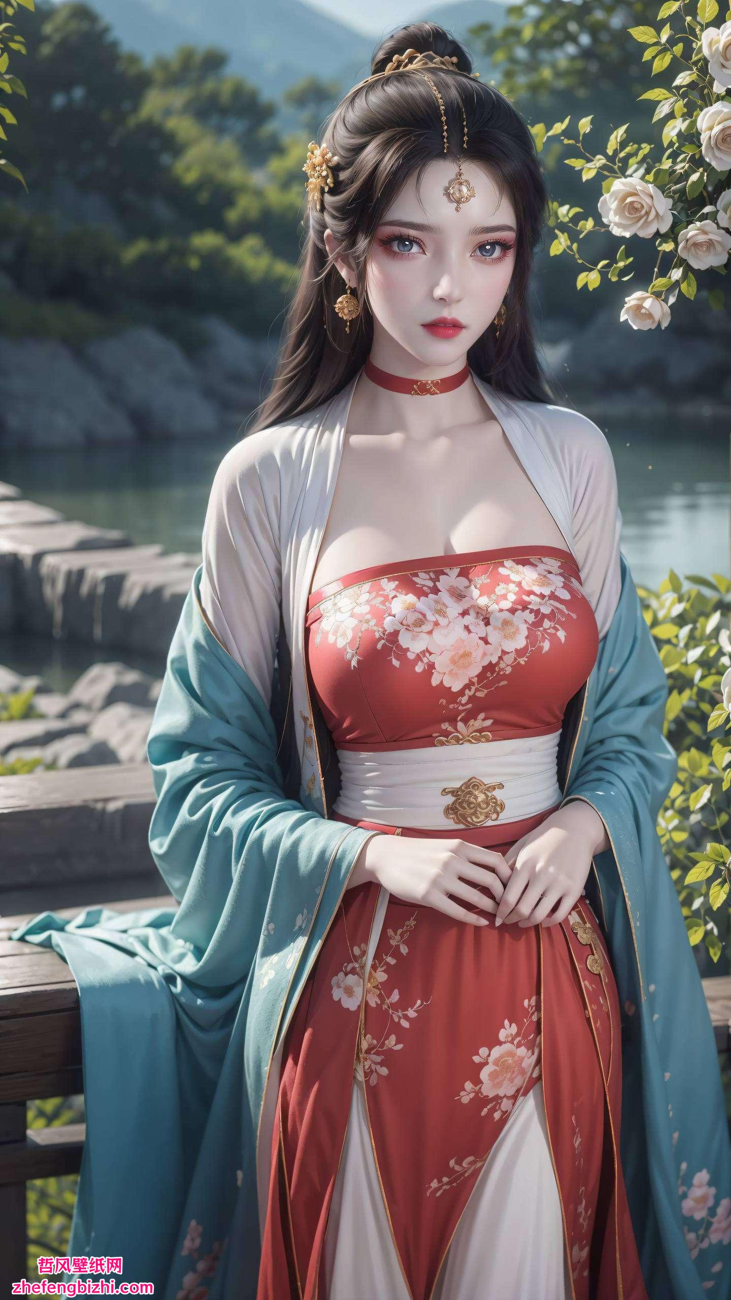 保证让你的电脑也变得美美哒！✨她的眼神里藏着深深的玄幻秘密