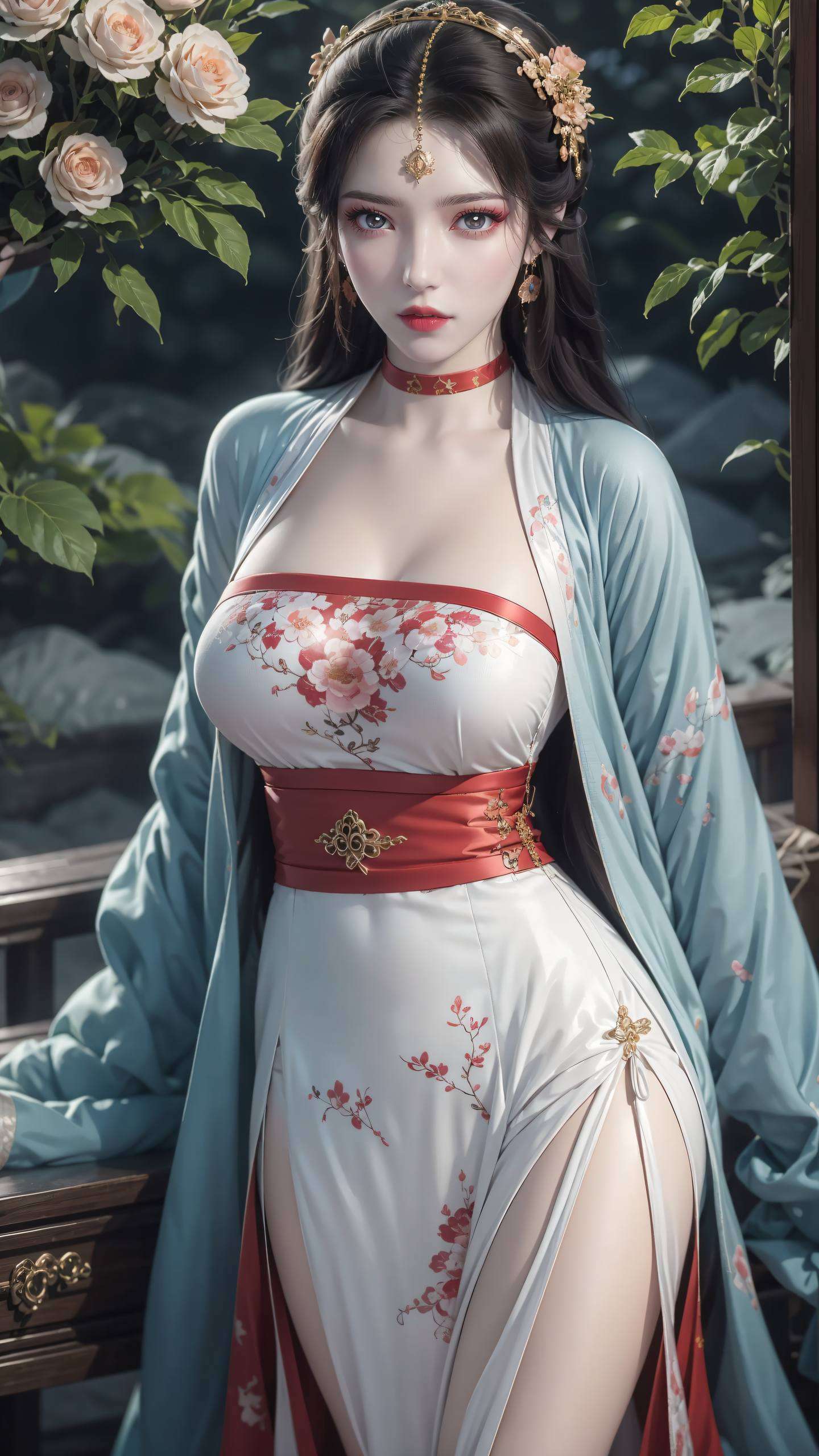 每一个细节都充满了二次元的风情纷纷展现她们的魅力