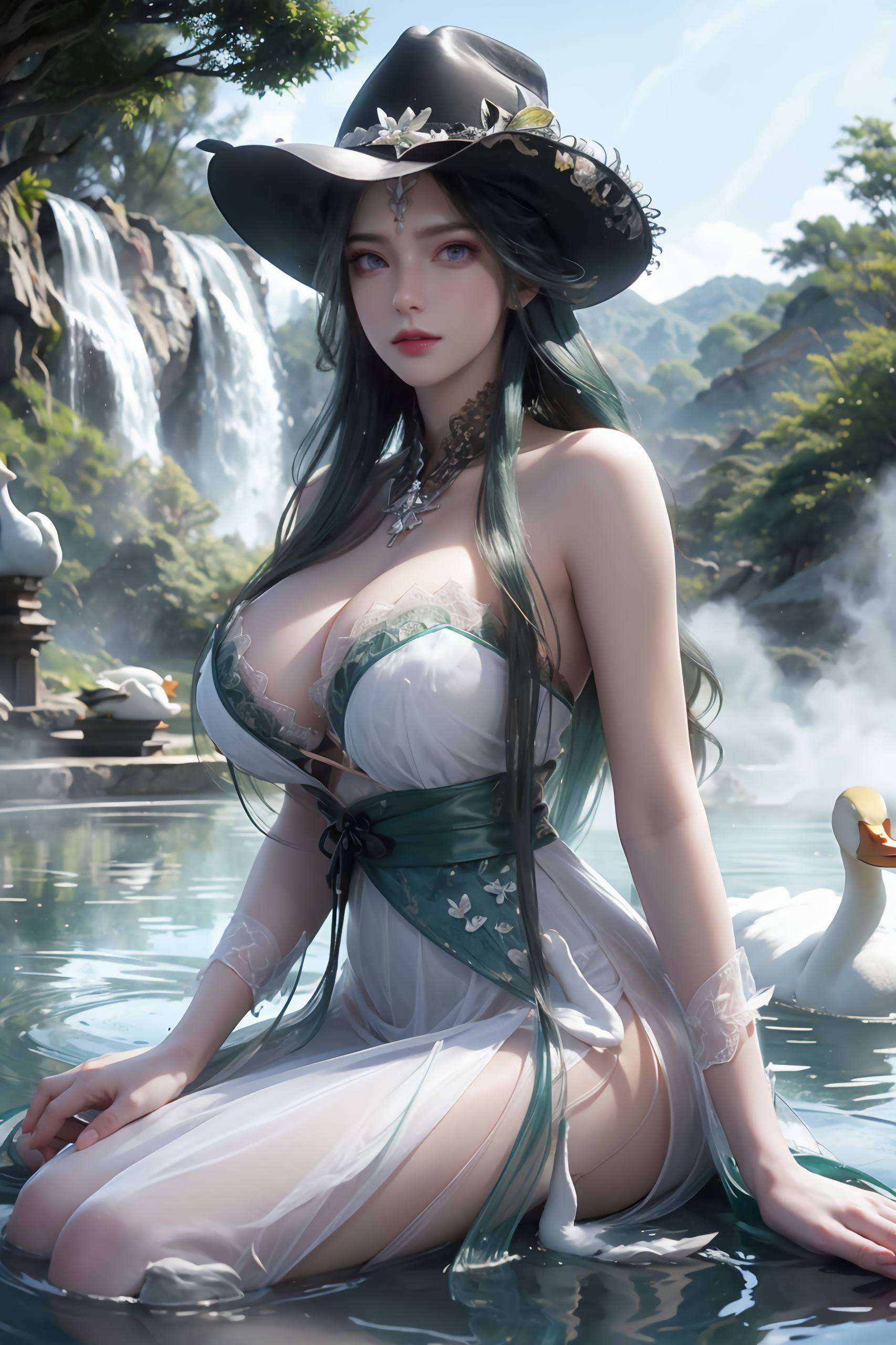 高清AI素材捕捉每一帧的细腻之美她的每一次眼波流转