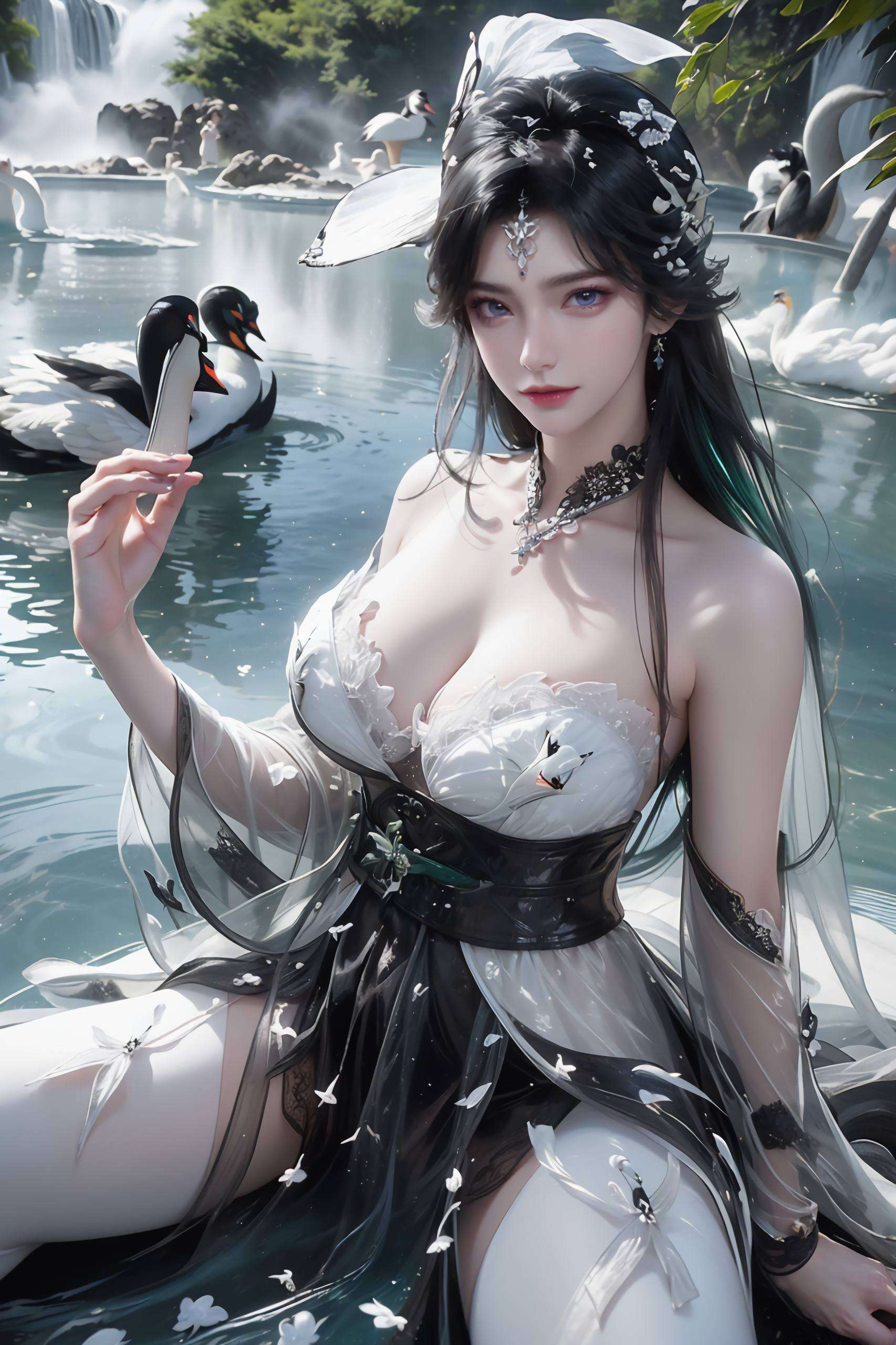 沉浸在玄幻与现实的交织之中在光影交织的奇幻世界里