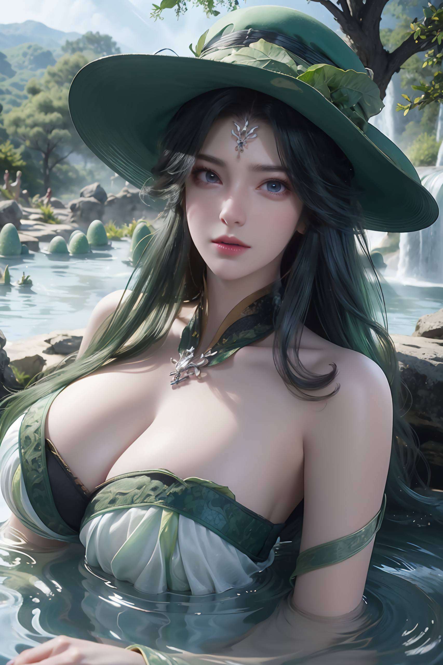 那位翩翩起舞于仙逆世界中的绝世美女却又渴望触摸那份真实的美好
