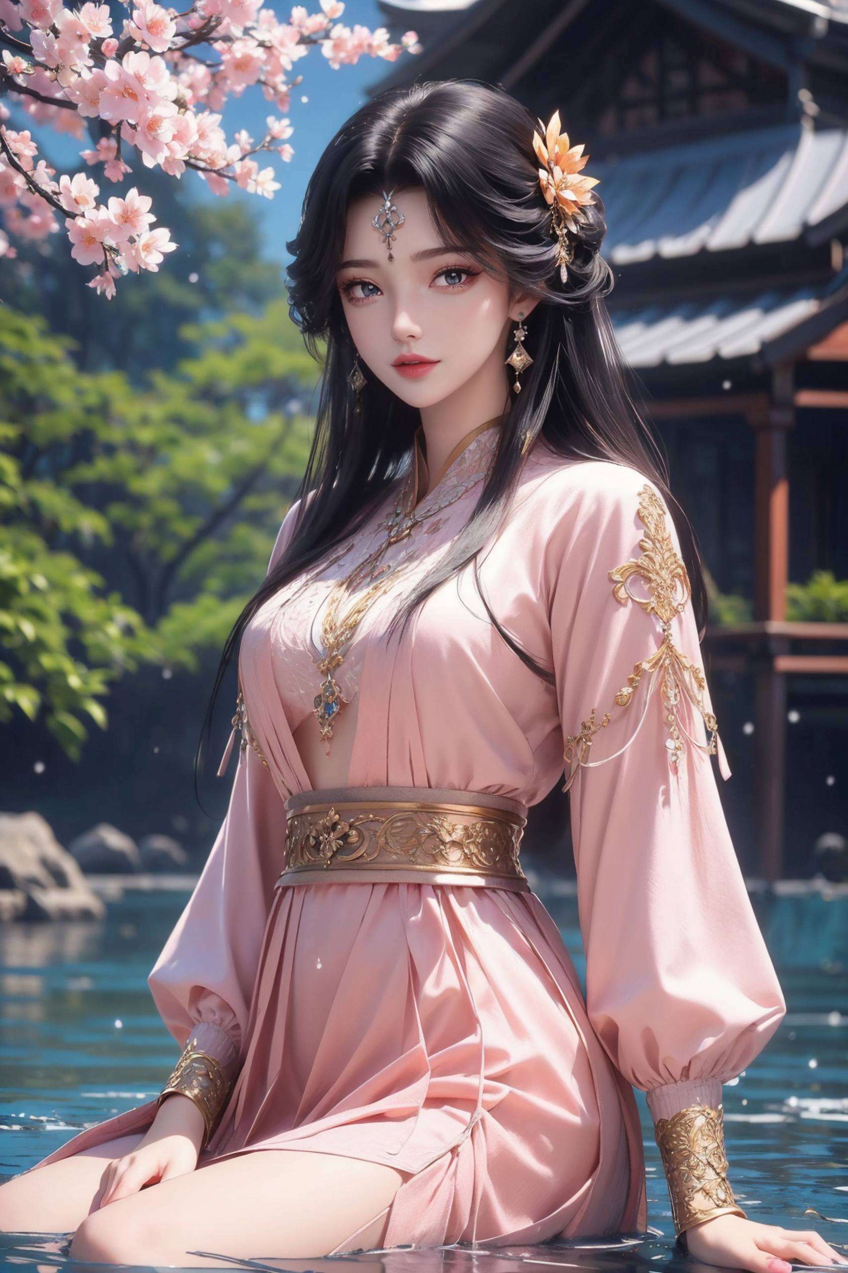 在绚丽多彩的国漫世界中成为无数动漫爱好者心中的国漫女神