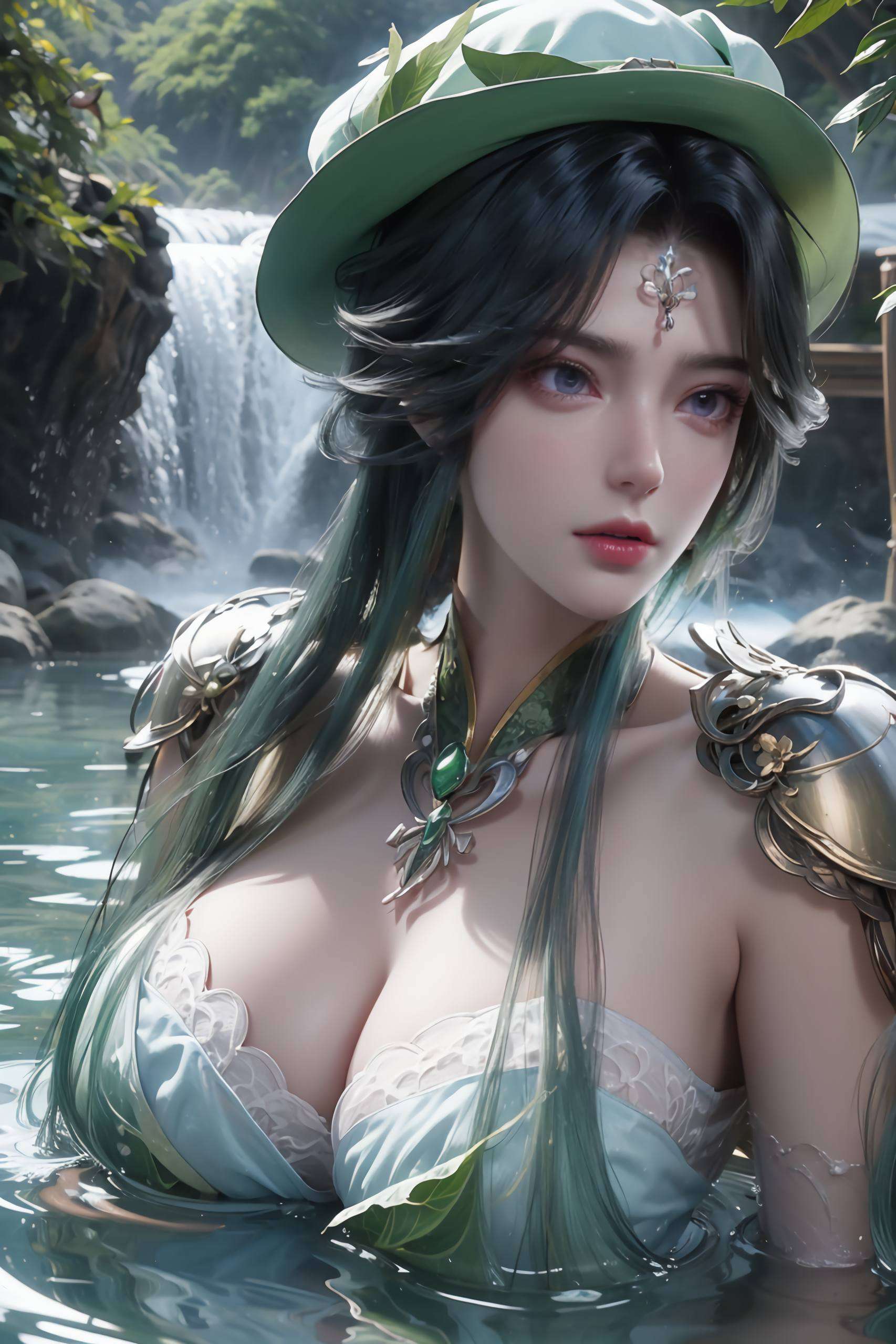 仙逆壁纸中的李周紫虹宛如穿越时空的仙子