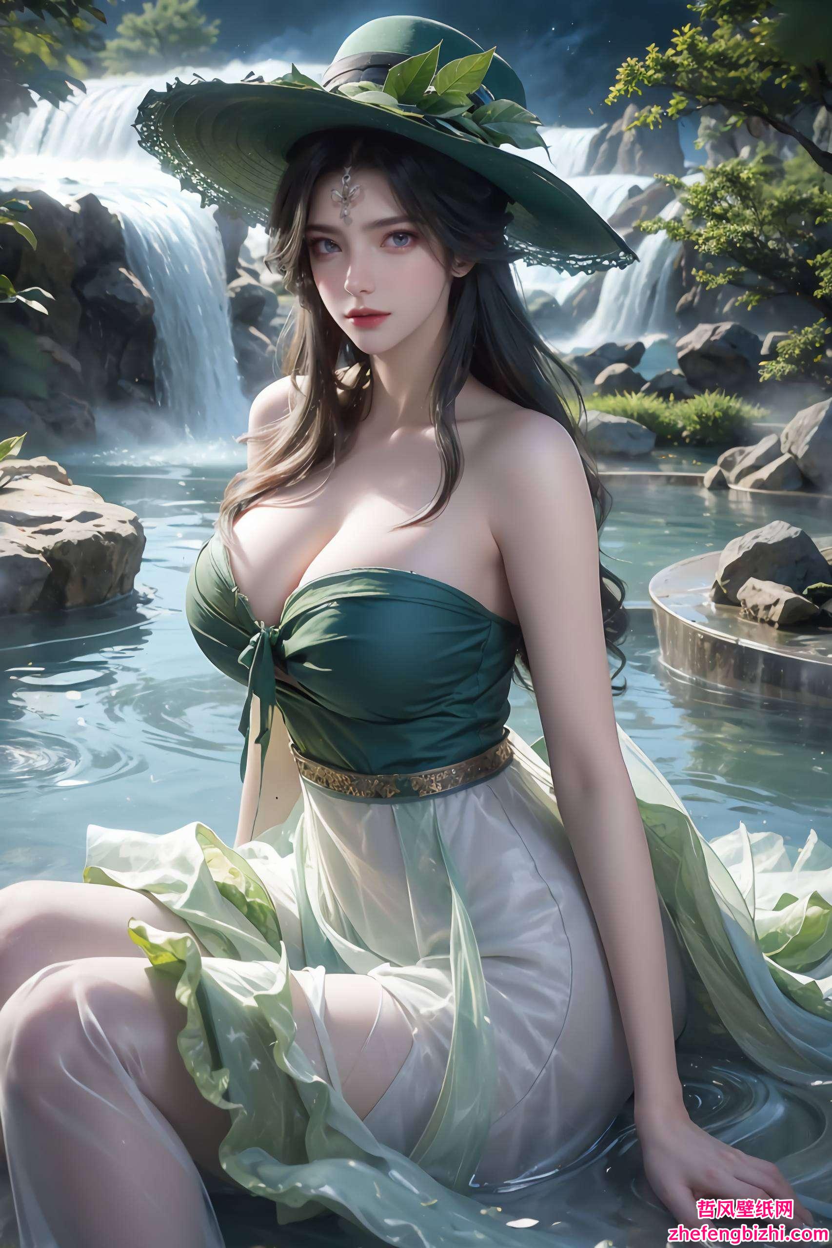 她的美不仅仅是外在的华丽