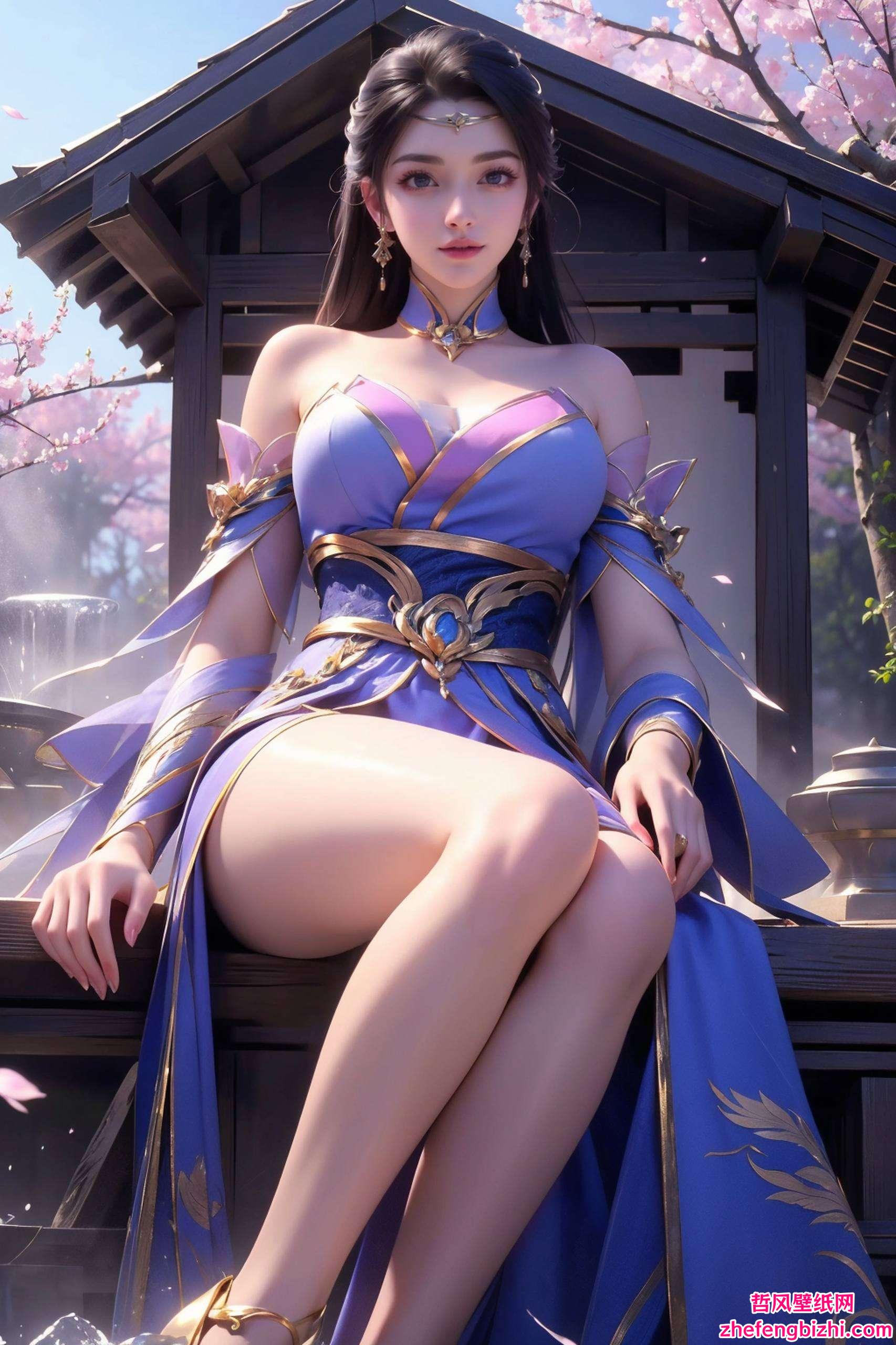 让人沉醉其中将国漫女神的美丽与玄幻世界的神秘完美融合