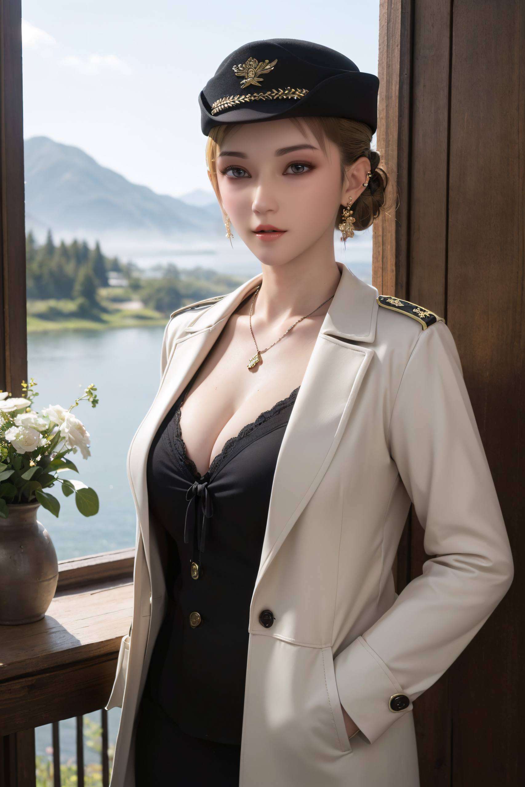 国漫女神怜风的倩影与雄兵连的英姿交相辉映在这绚丽的像素世界中