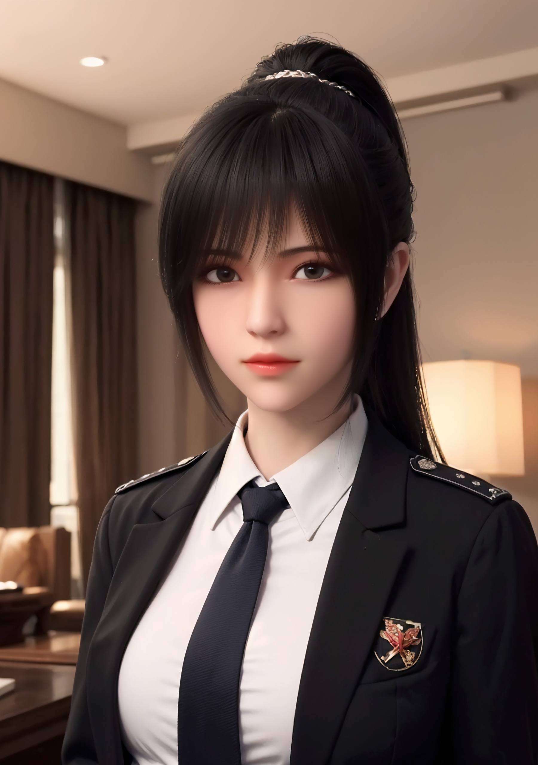 这幅壁纸雄兵连琪琳ai将国漫女神琪琳的灵动身姿与雄兵连的硬朗风采完美融合漫步在绚烂的动漫世界
