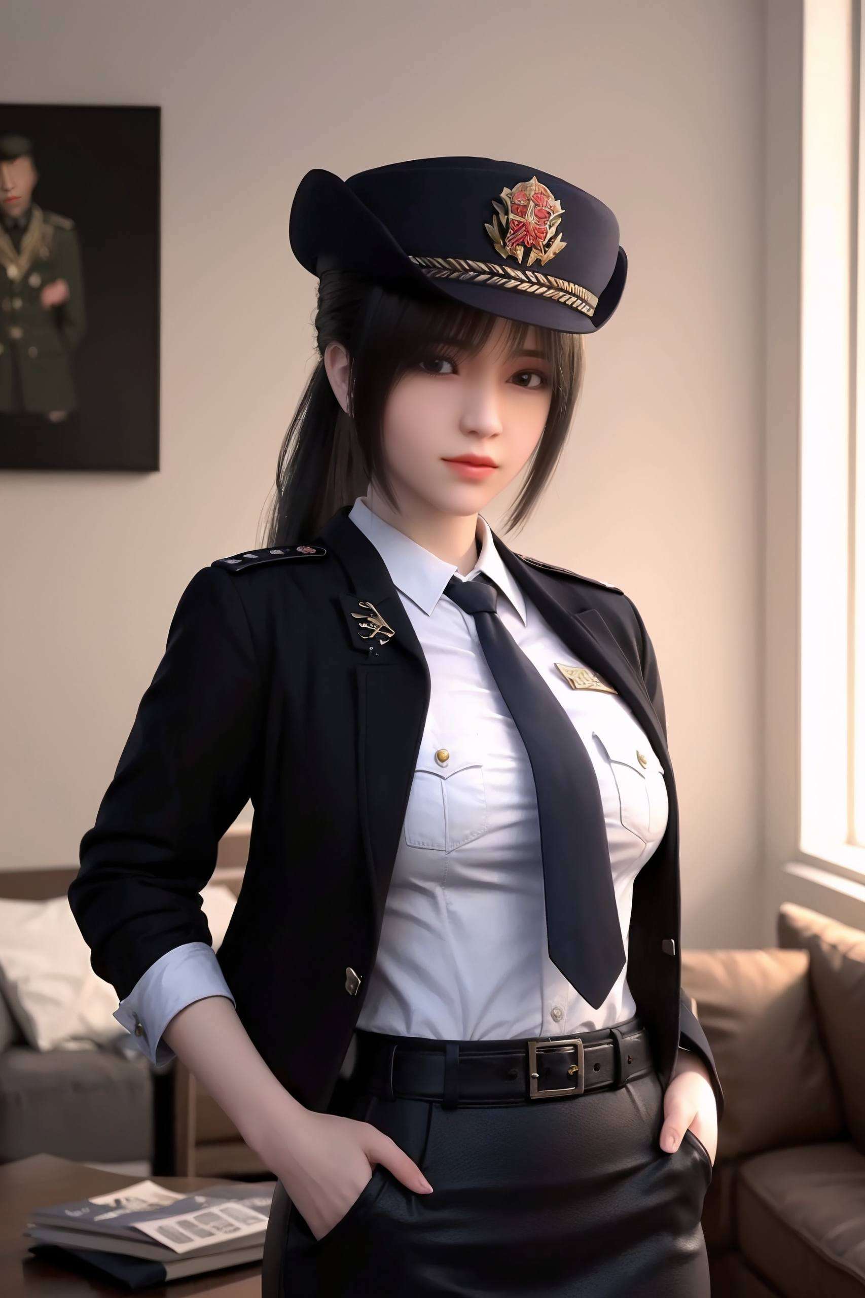 不仅颜值爆表各位小可爱们！今天给大家带来一款超级Q萌的雄兵连琪琳视觉壁纸