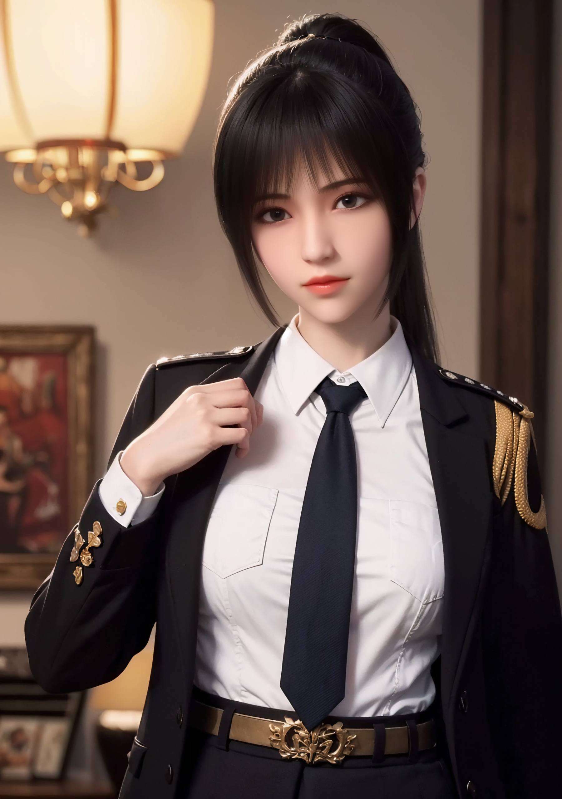 感受国漫女神的独特魅力让我们一起沉浸在这款充满玄幻色彩的琪琳少女壁纸中