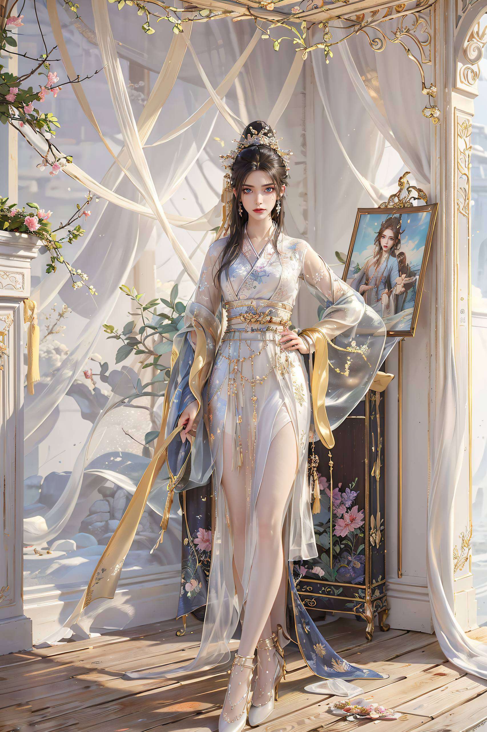 每一张都是对国漫女神深深的敬意永生的传说