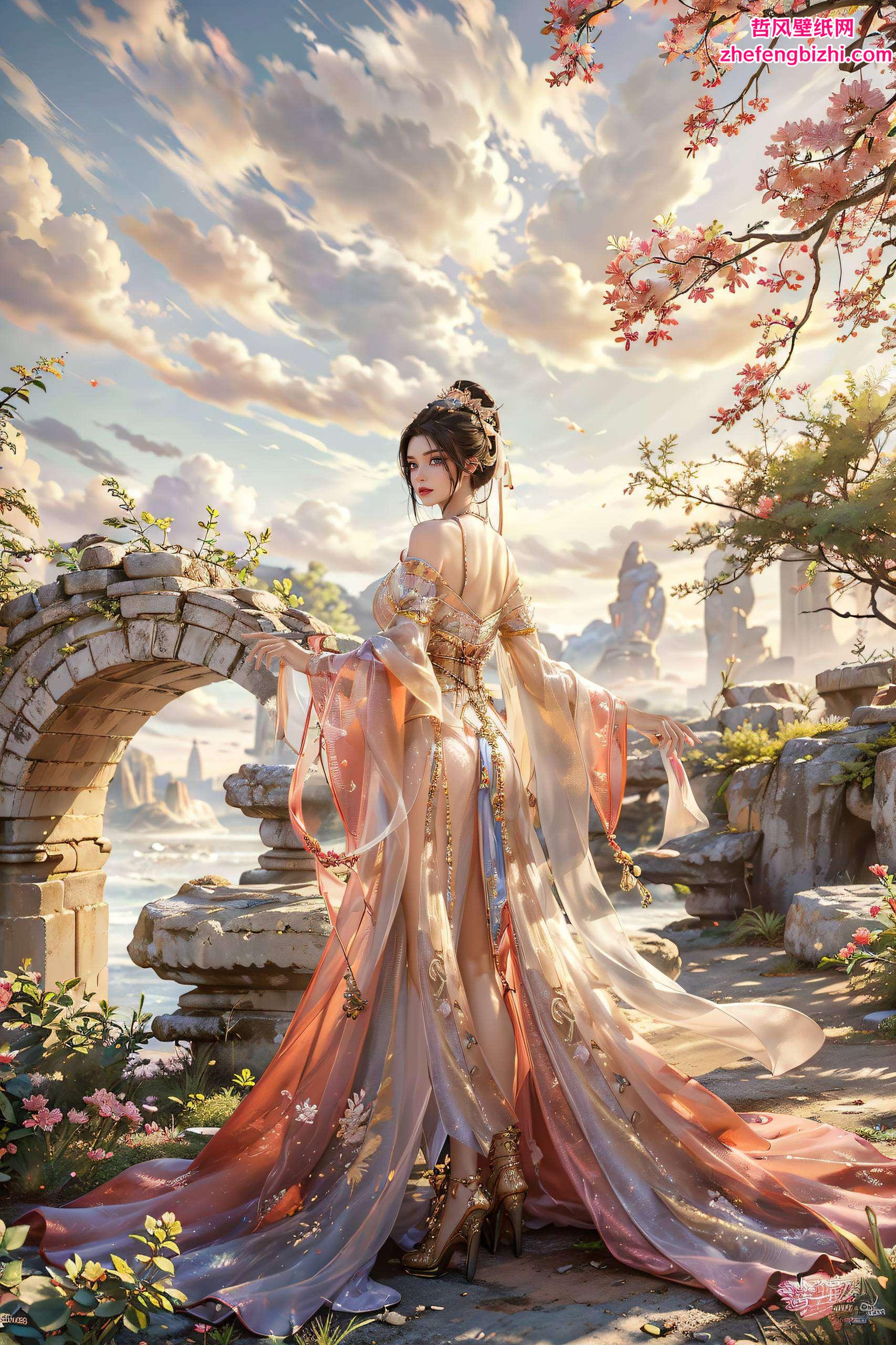 今天给大家带来一款超级梦幻的永生方清雪动态壁纸哦！这位国漫女神可是美得让人心动嘿