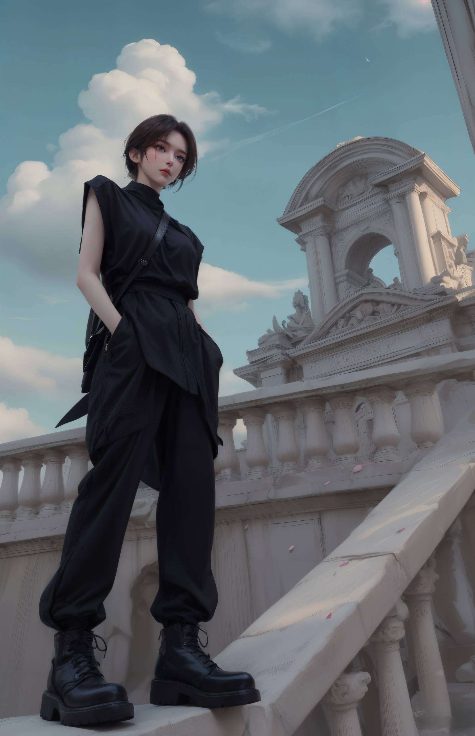 动漫美女的灵动眼神都在这款壁纸中得以完美呈现