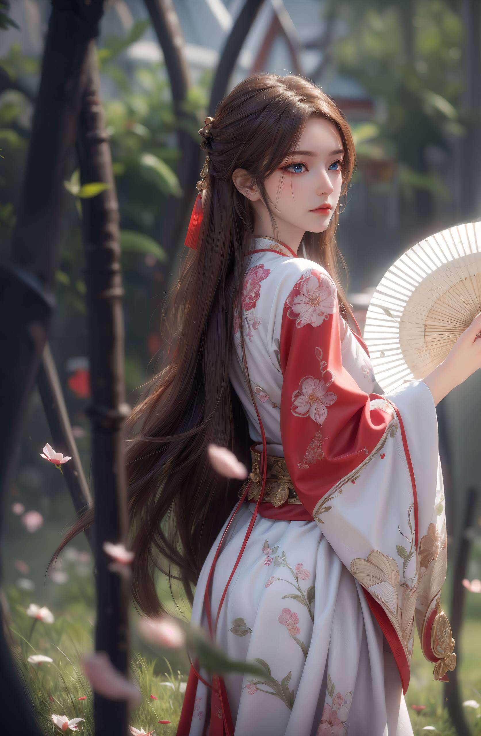 咱们这就来瞧瞧——元龙蔷薇的可爱壁纸说她是中国动漫界的颜值与智慧并存的美女