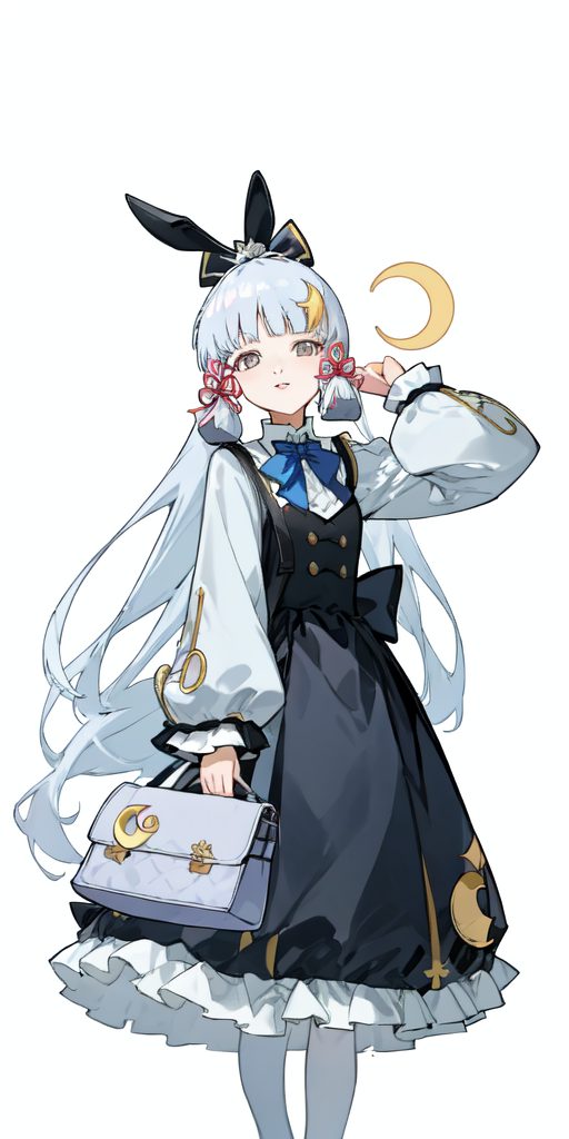 一袭白衣她可是原神里的冷艳女神