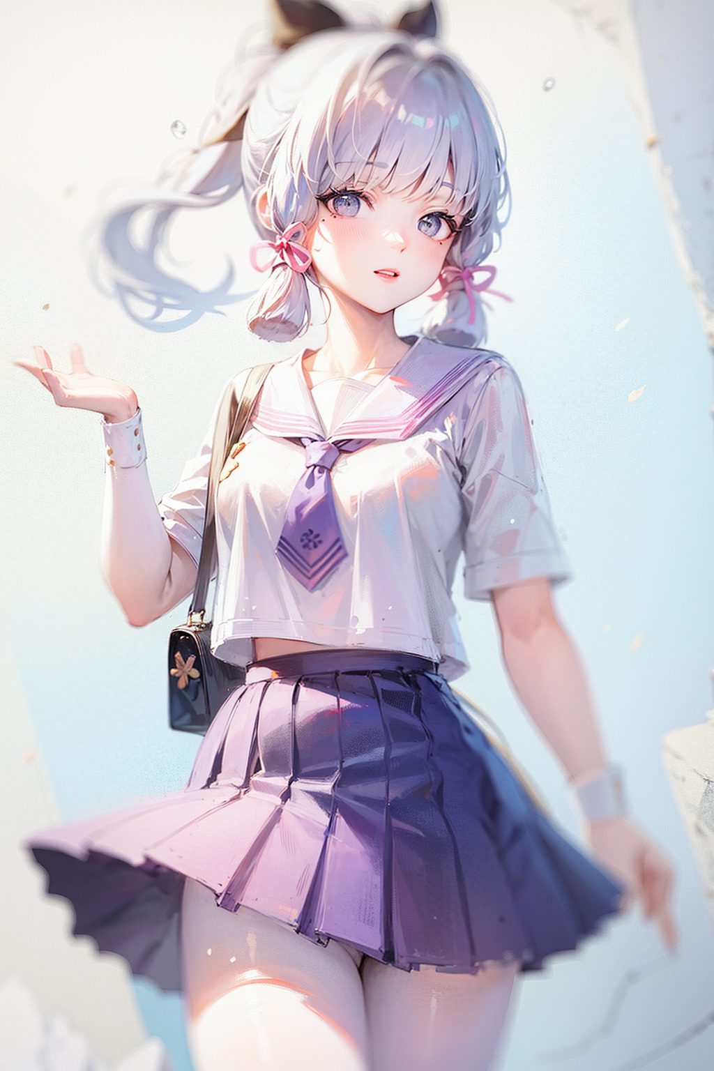 让你的电脑桌面也变得美美哒每天都能看到这位国漫小仙女哦！😍✨💖
