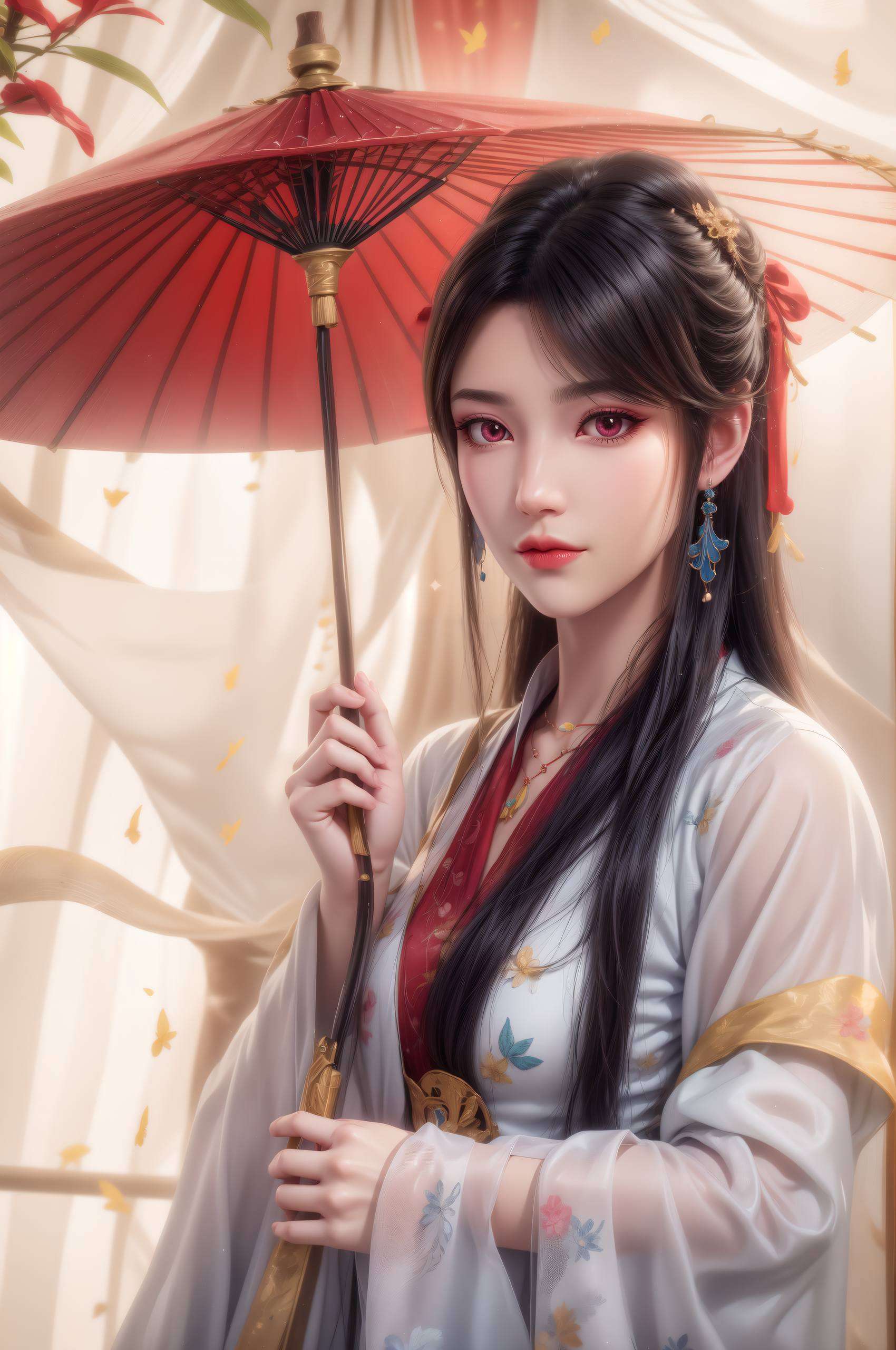 这款夭夭超清壁纸不仅有着颠倒众生的美貌