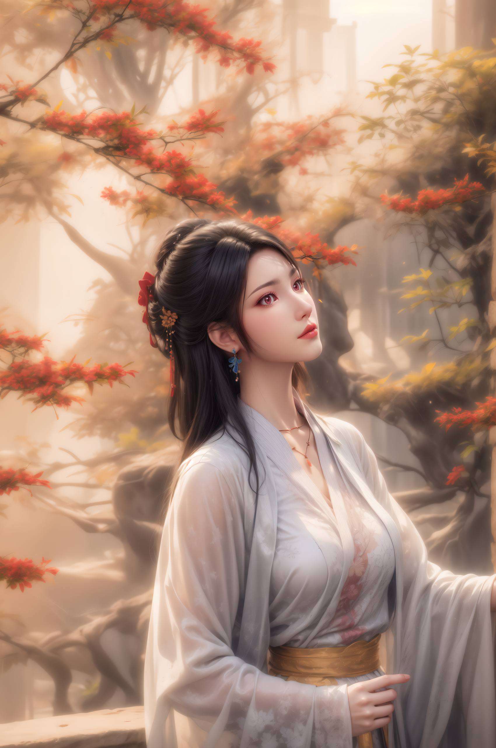 为你的手机带来二次元的梦幻风情夭夭与元尊